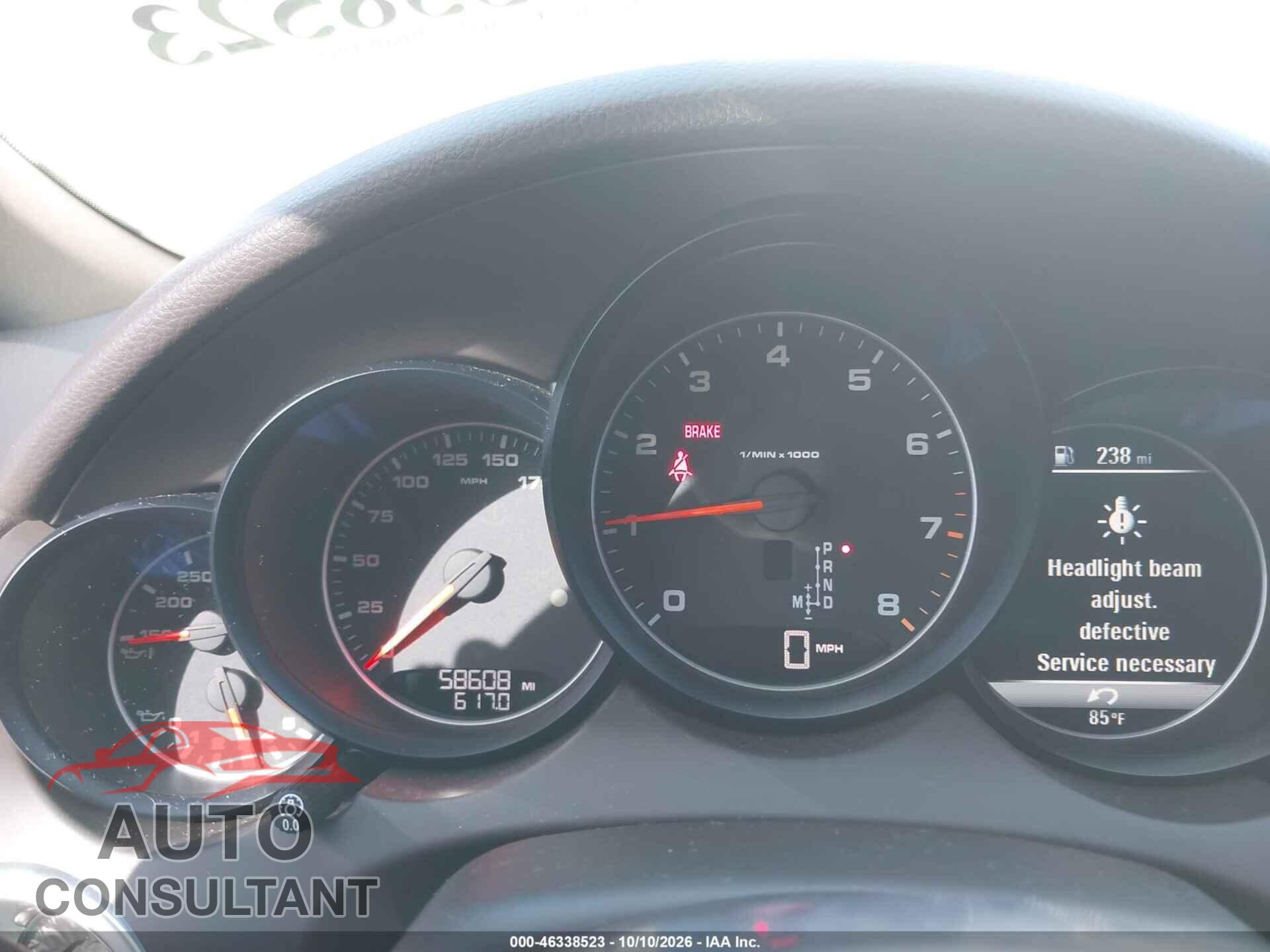 PORSCHE CAYENNE 2017 - WP1AA2A22HKA82731
