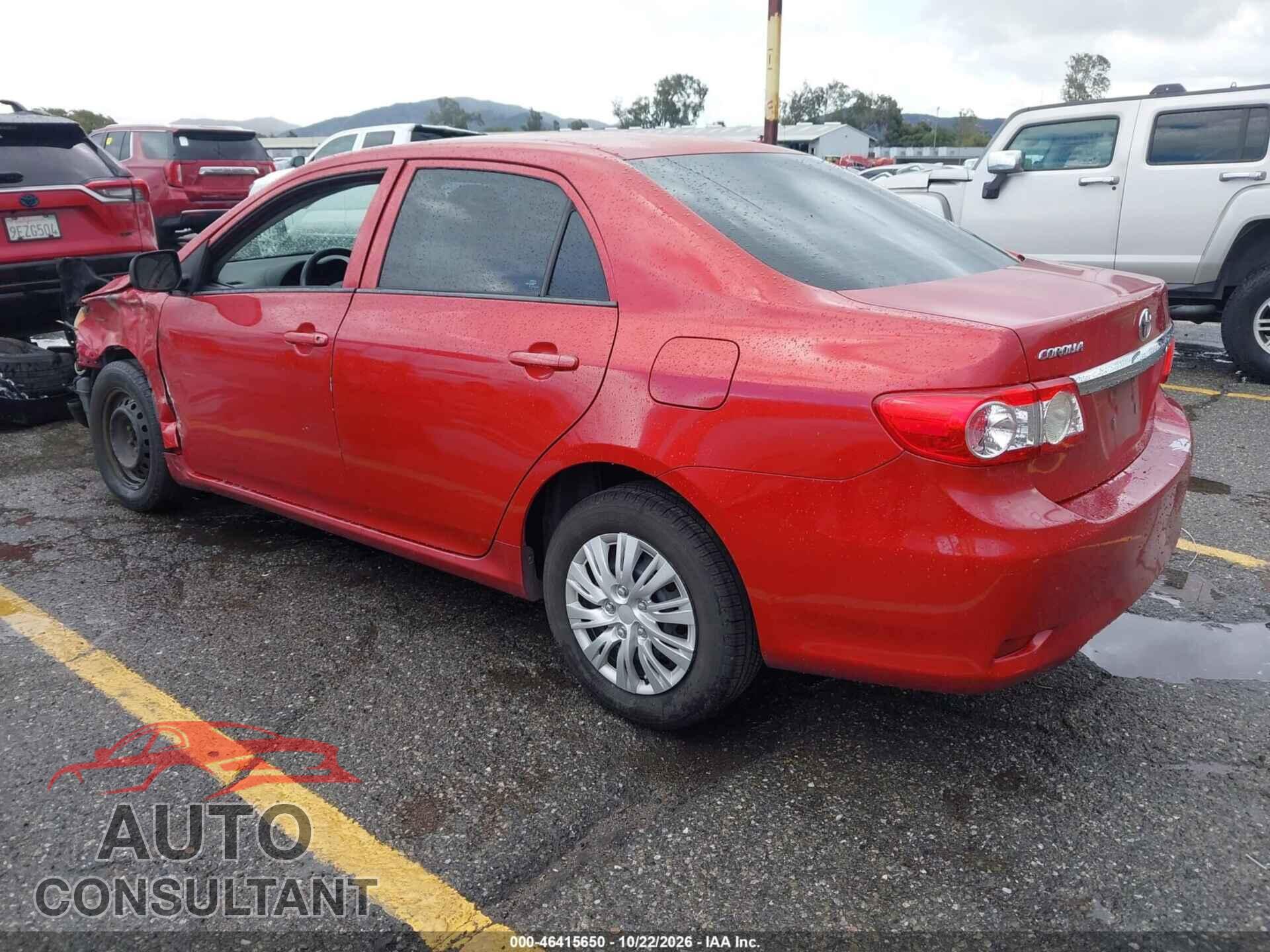 TOYOTA COROLLA 2013 - 5YFBU4EE2DP132505
