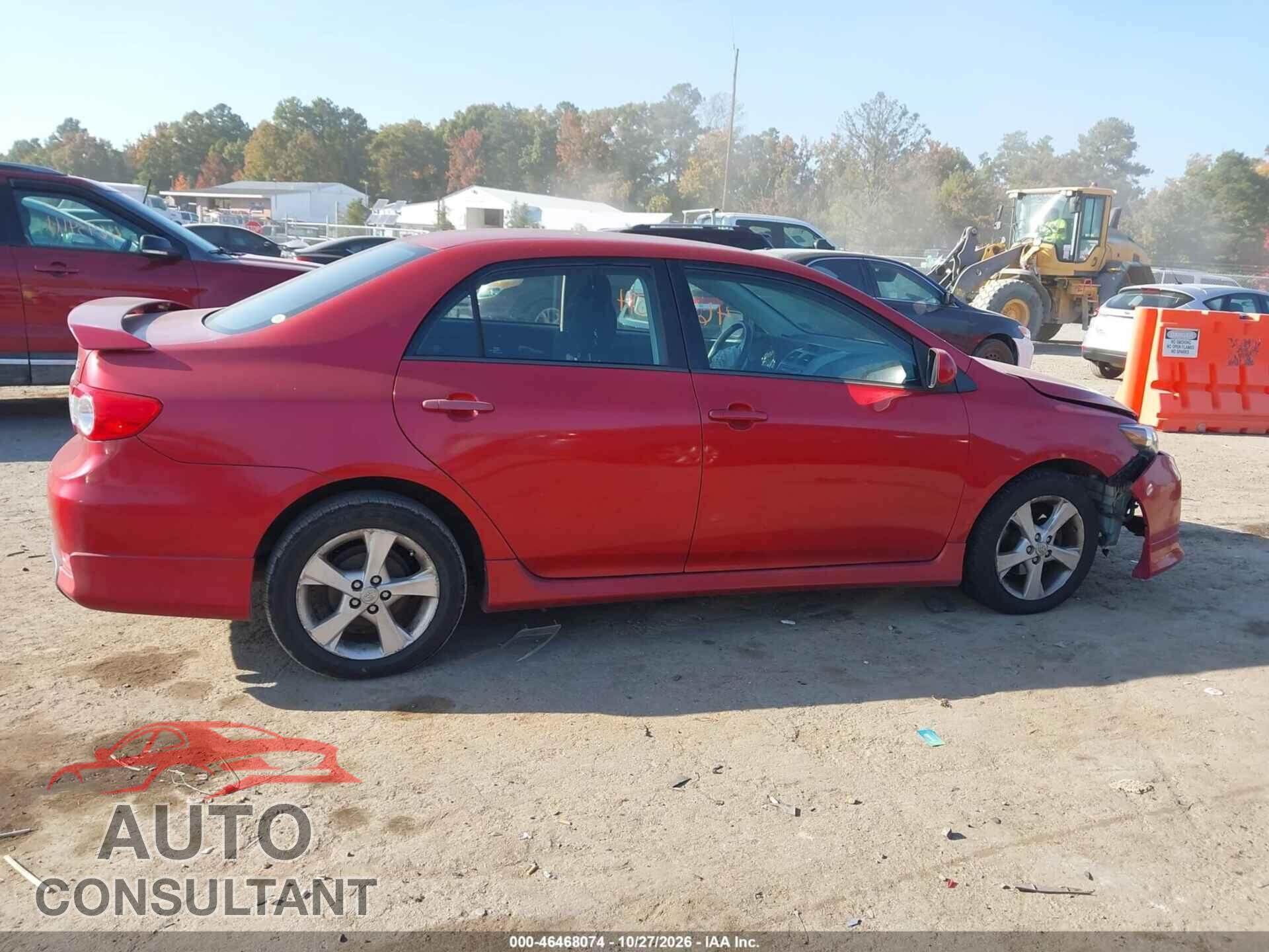 TOYOTA COROLLA 2012 - 2T1BU4EE4CC850829