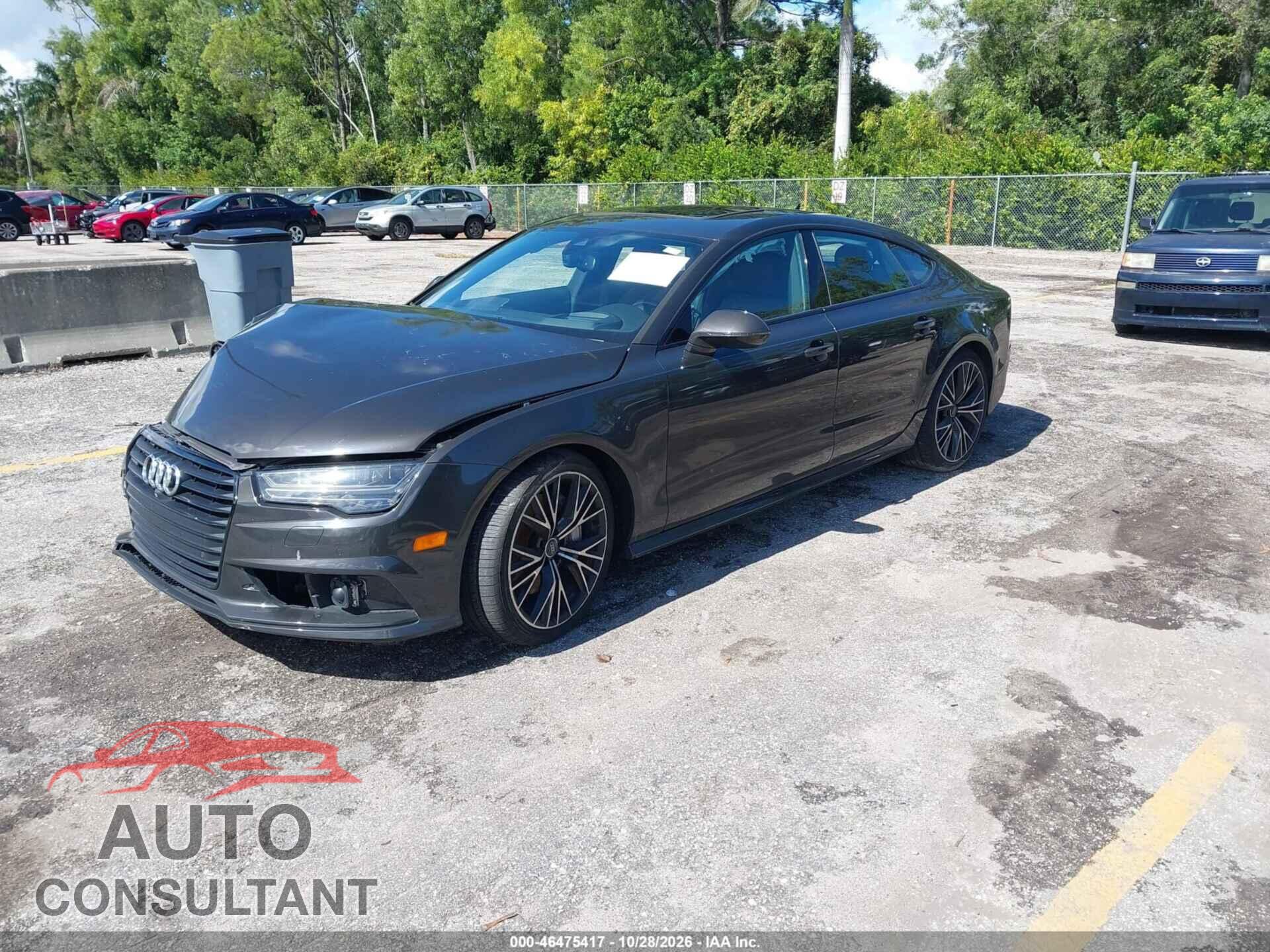 AUDI A7 2016 - WAU2GAFC5GN038507