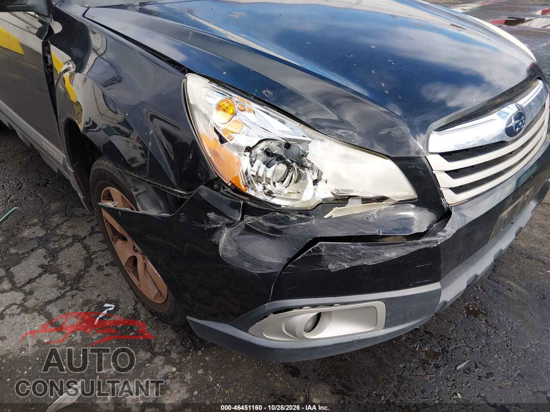 SUBARU OUTBACK 2011 - 4S4BRDLC2B2397645