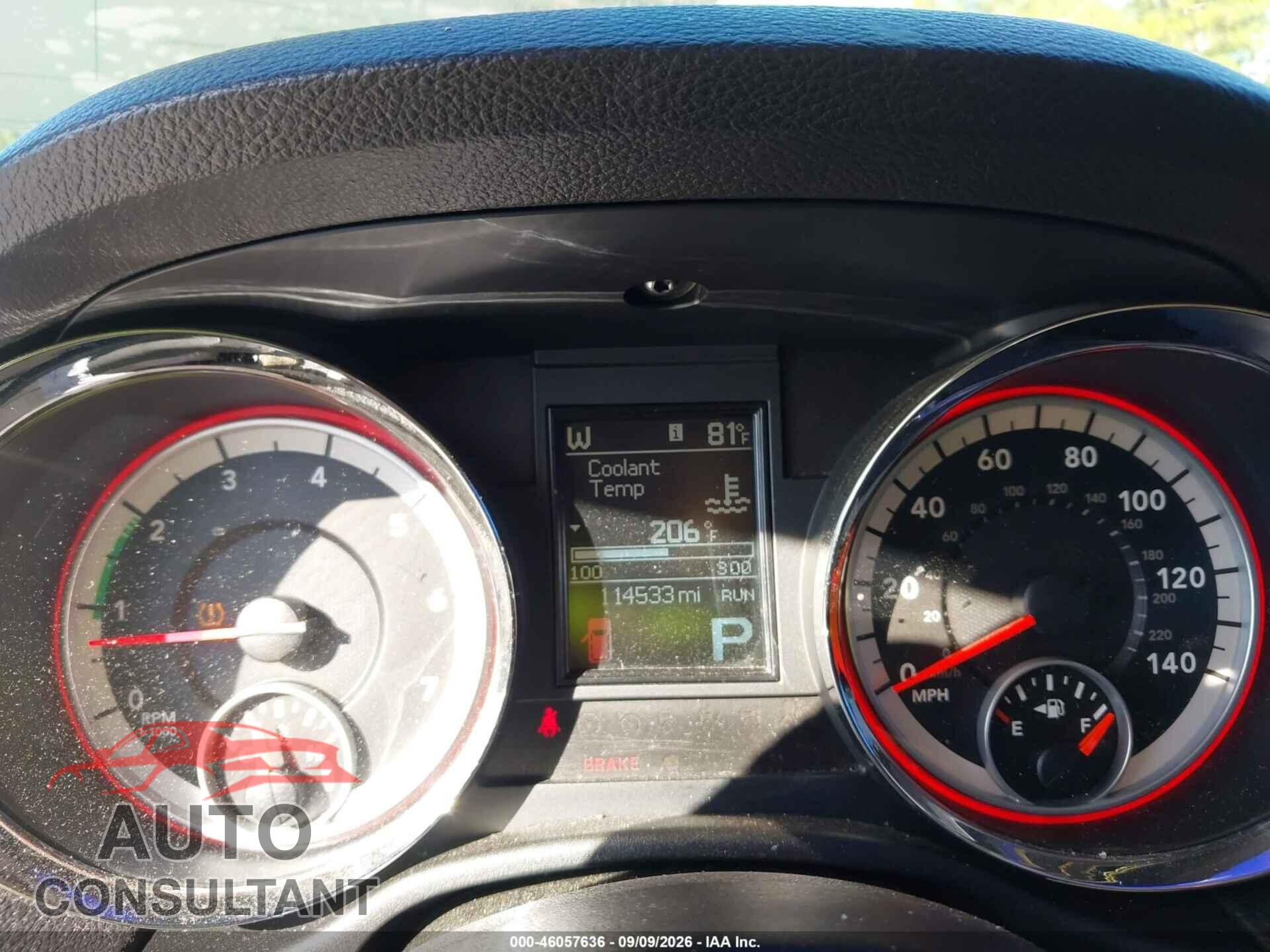 DODGE DURANGO 2013 - 1C4RDHAG3DC530215