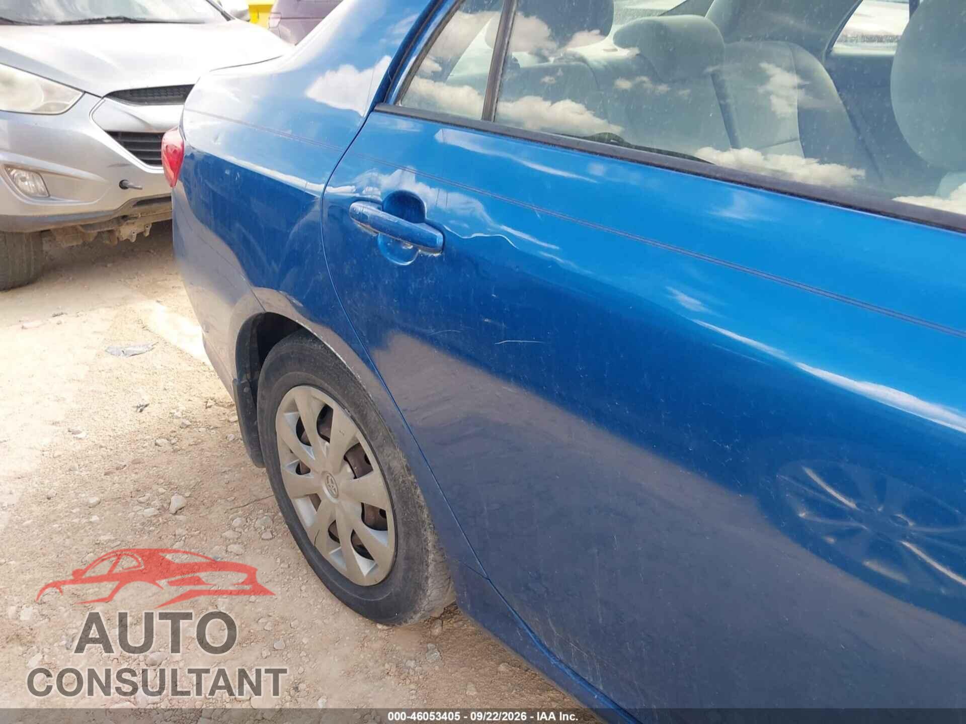 TOYOTA COROLLA 2009 - JTDBL40E29J005677