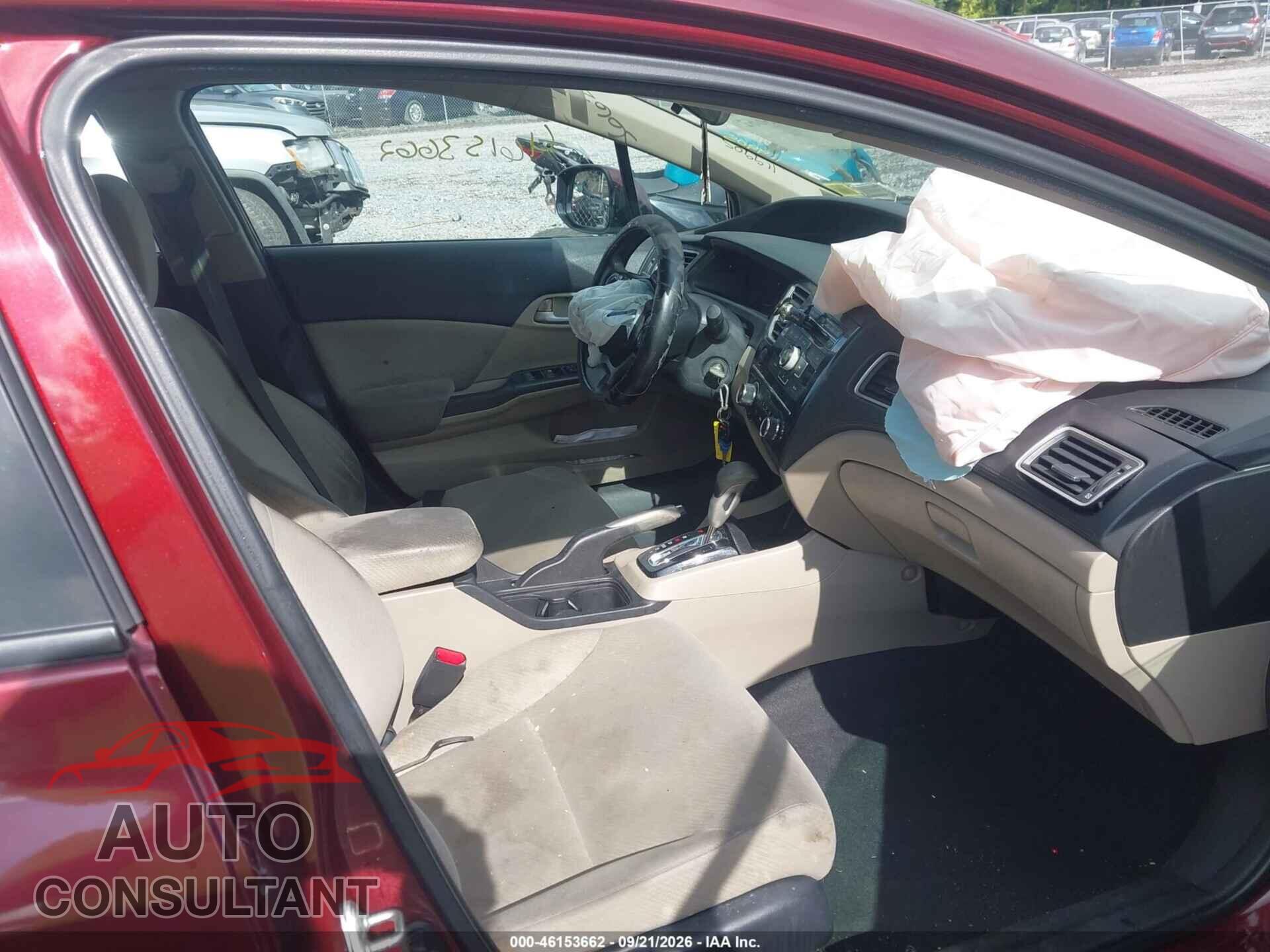 HONDA CIVIC 2013 - 2HGFB2F58DH511915