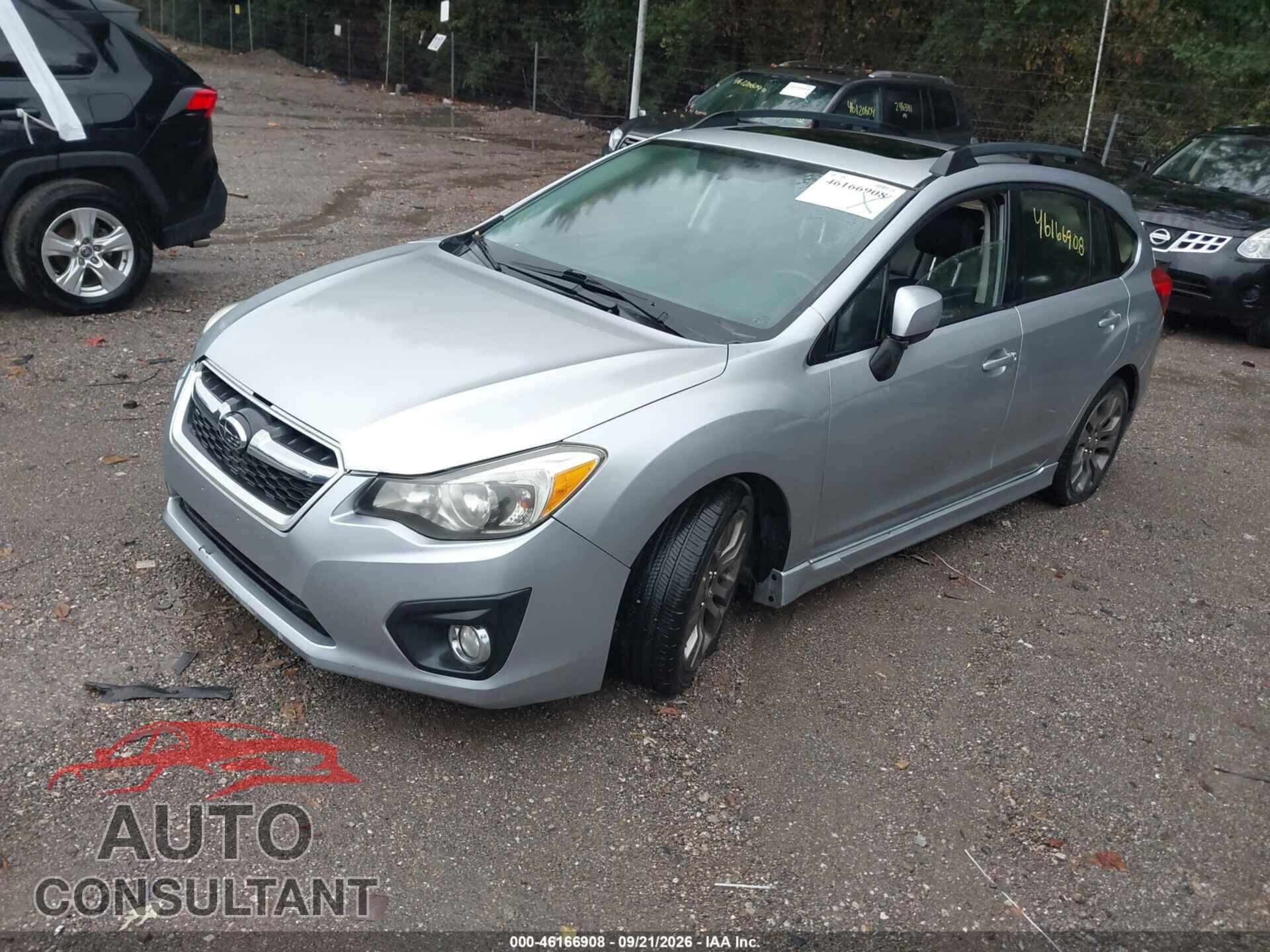 SUBARU IMPREZA 2012 - JF1GPAU60CH211449