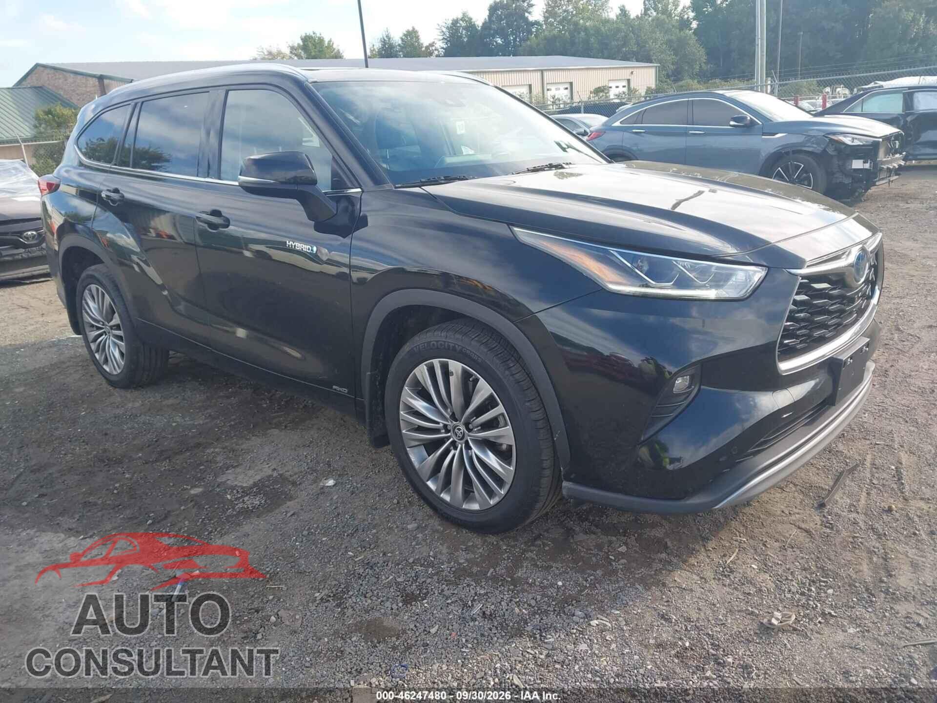 TOYOTA HIGHLANDER 2021 - 5TDEBRCH4MS031390
