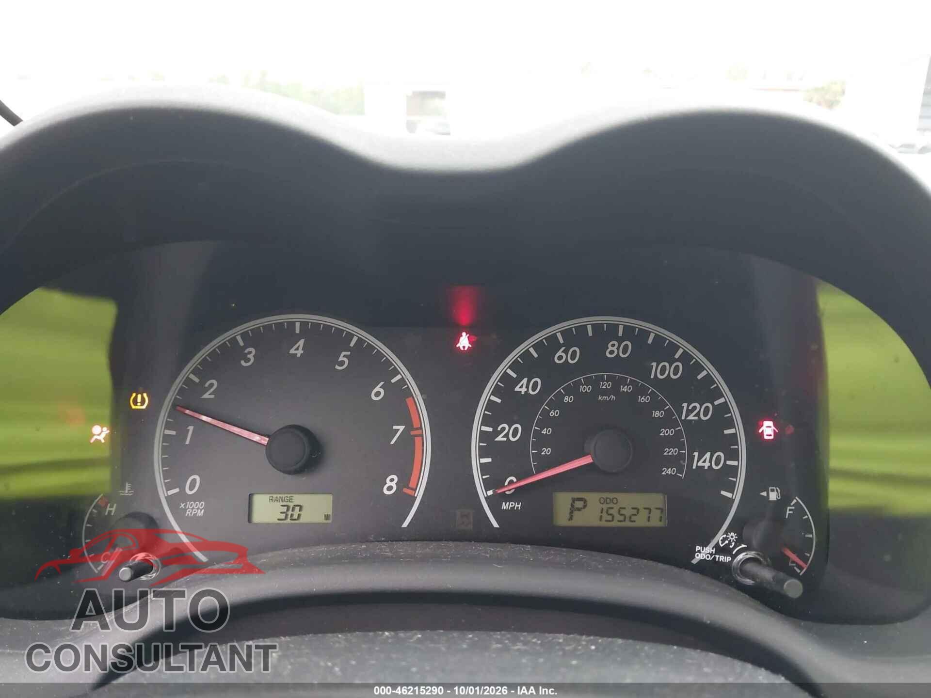 TOYOTA COROLLA 2011 - 2T1BU4EE5BC738085