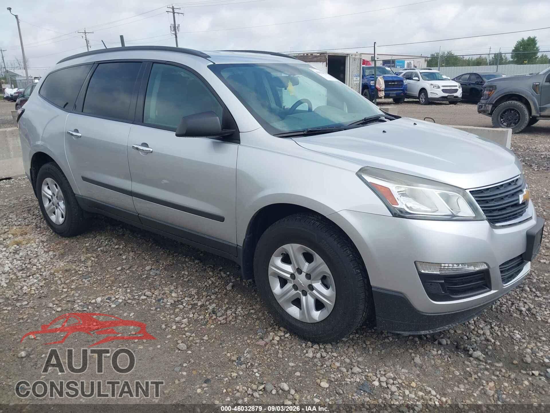 CHEVROLET TRAVERSE 2015 - 1GNKRFKD9FJ185595