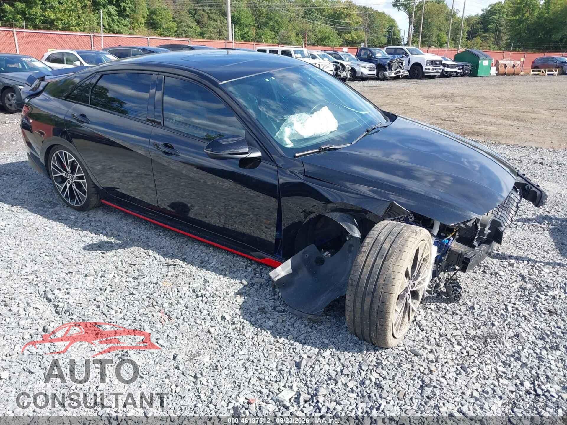 HYUNDAI ELANTRA N 2022 - KMHLW4AK8NU002660