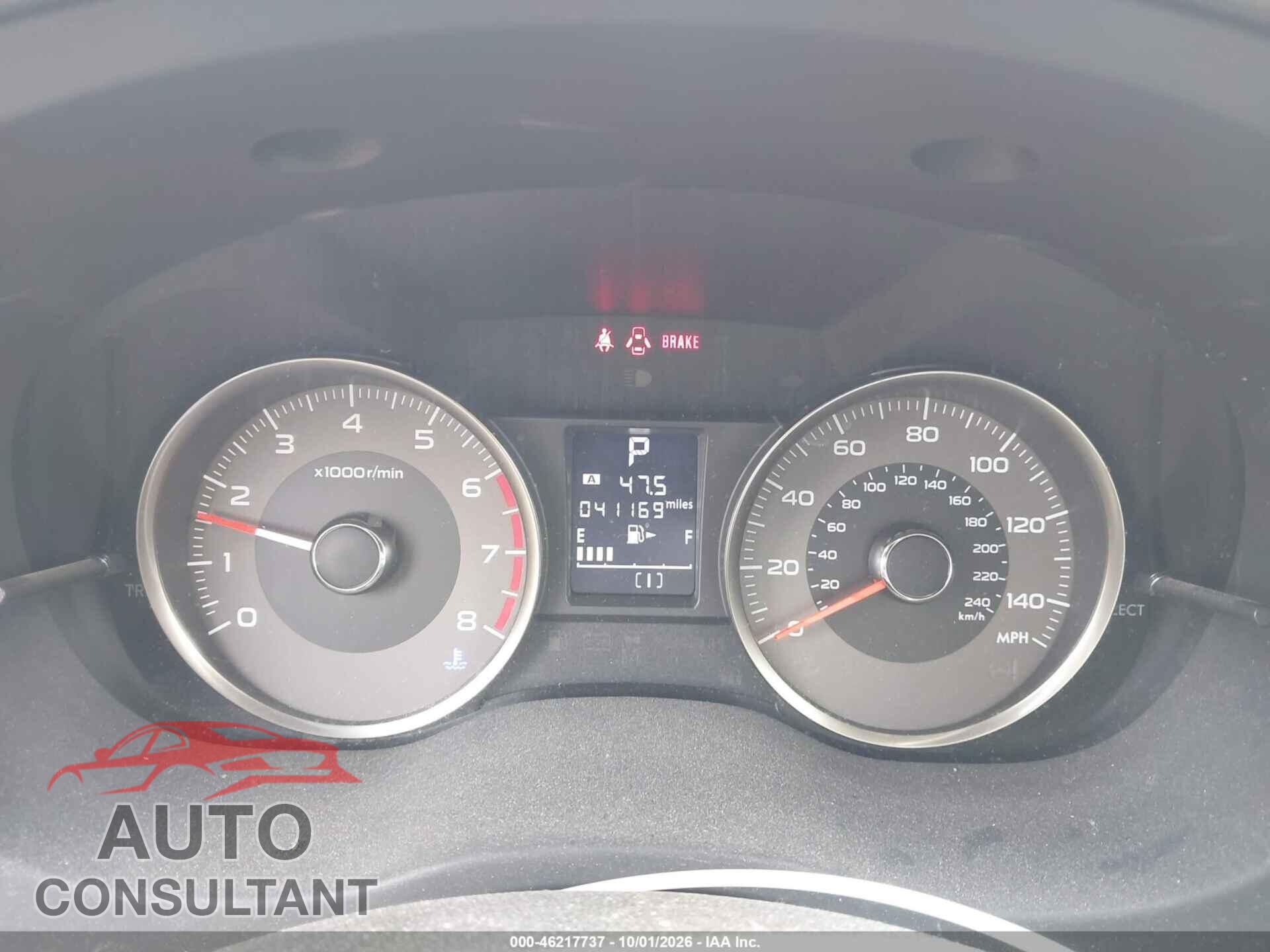 SUBARU FORESTER 2015 - JF2SJGDC2FH453664