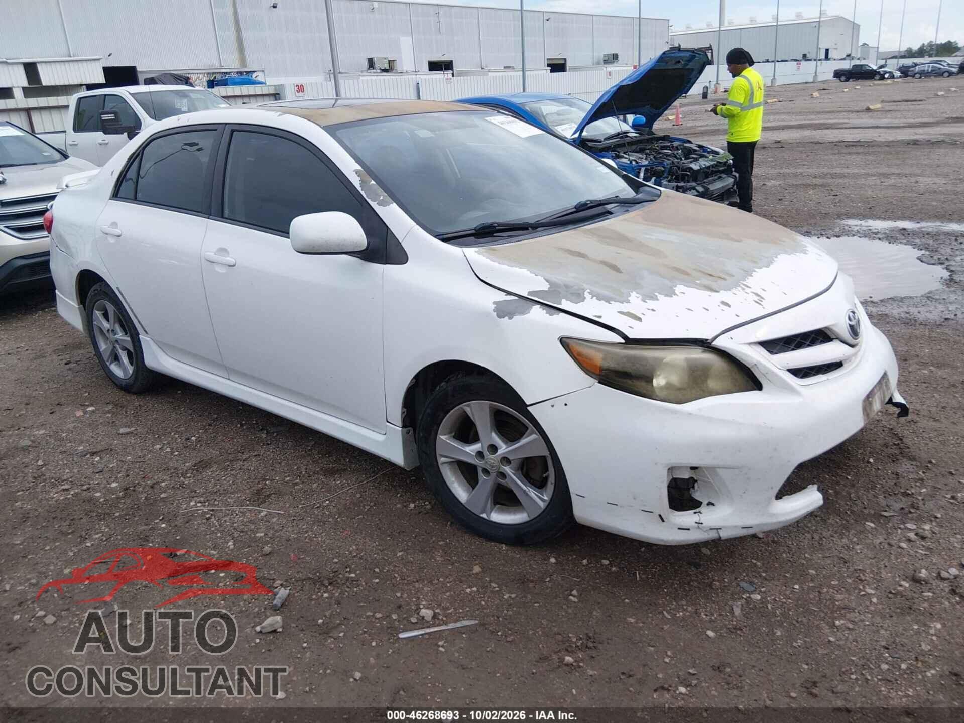 TOYOTA COROLLA 2012 - 5YFBU4EE7CP064958