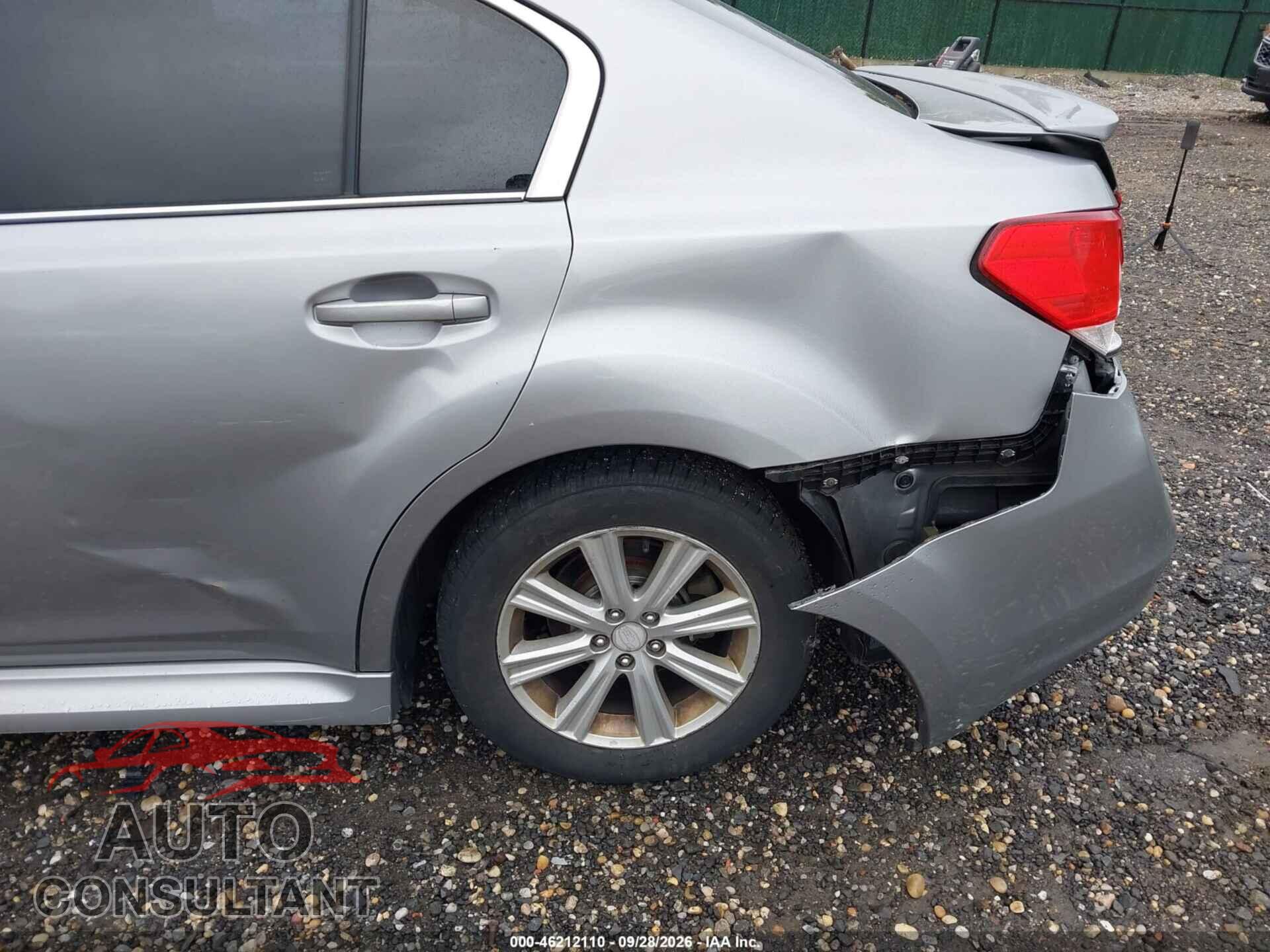 SUBARU LEGACY 2010 - 4S3BMBC64A3238152