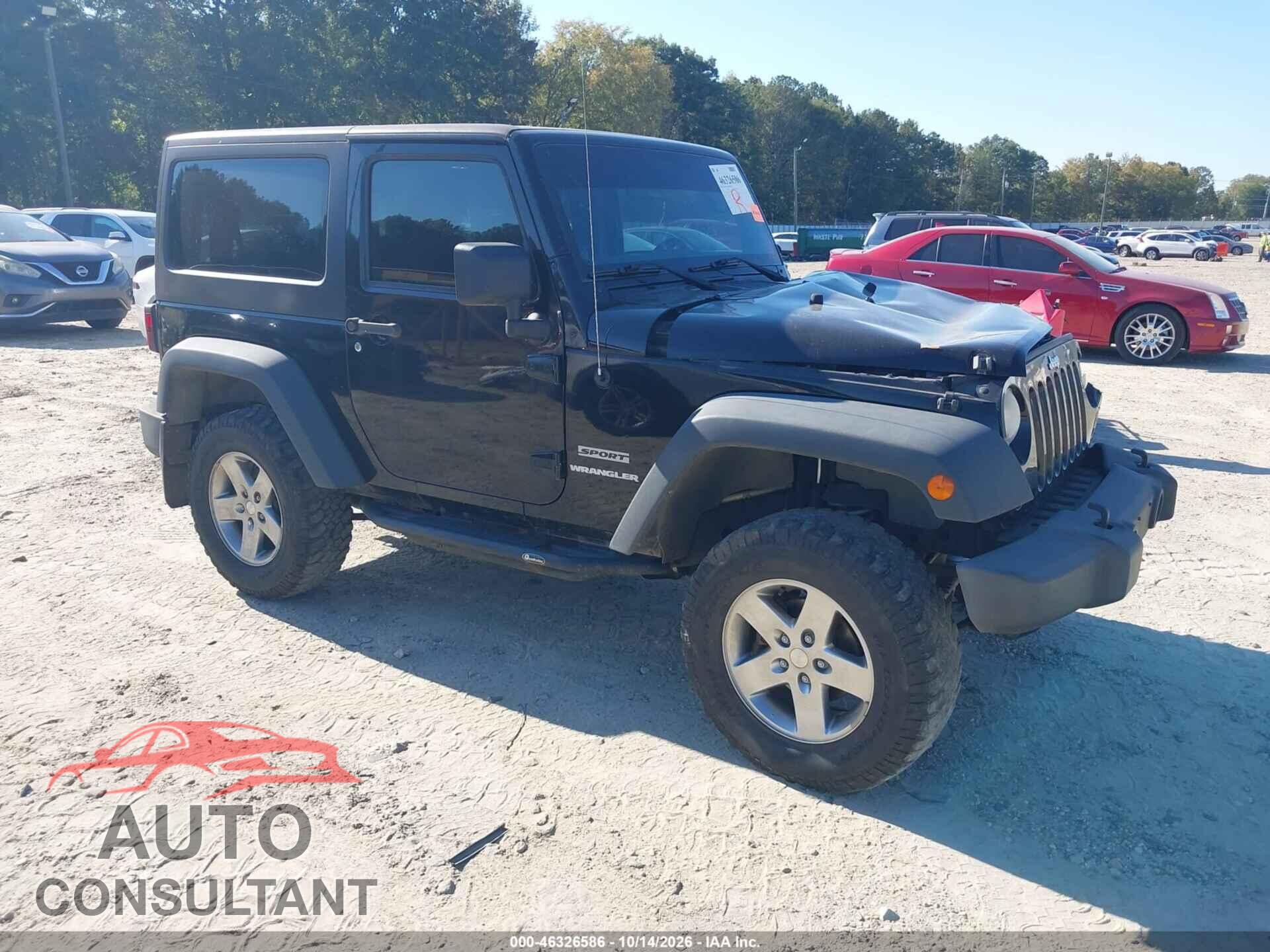 JEEP WRANGLER 2012 - 1C4AJWAG5CL253835