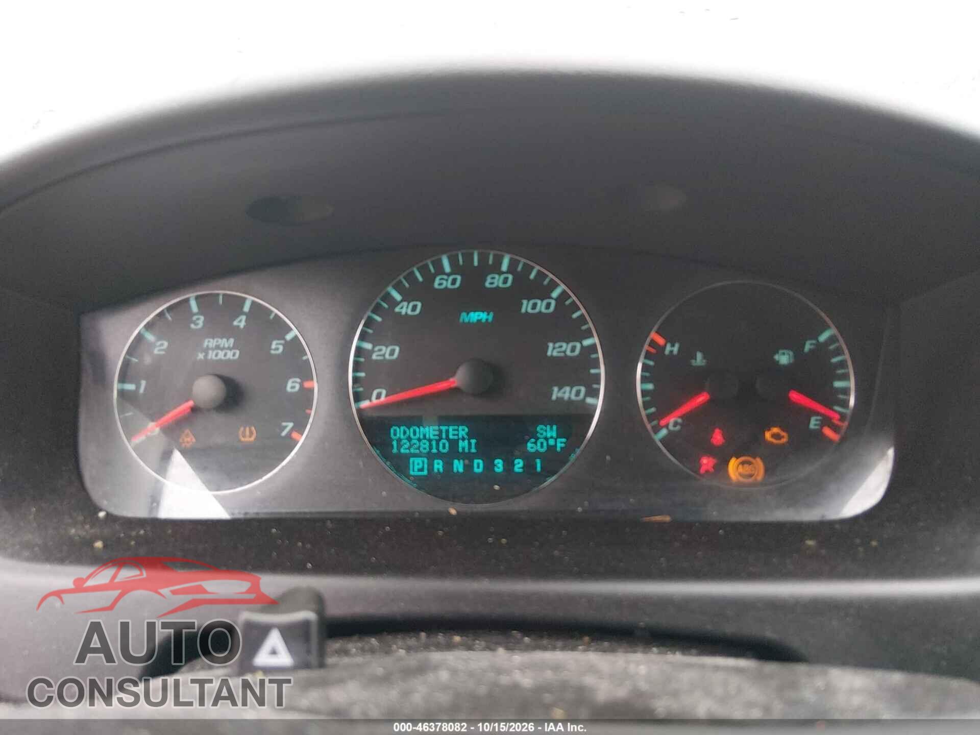 CHEVROLET IMPALA 2010 - 2G1WB5EK8A1173789