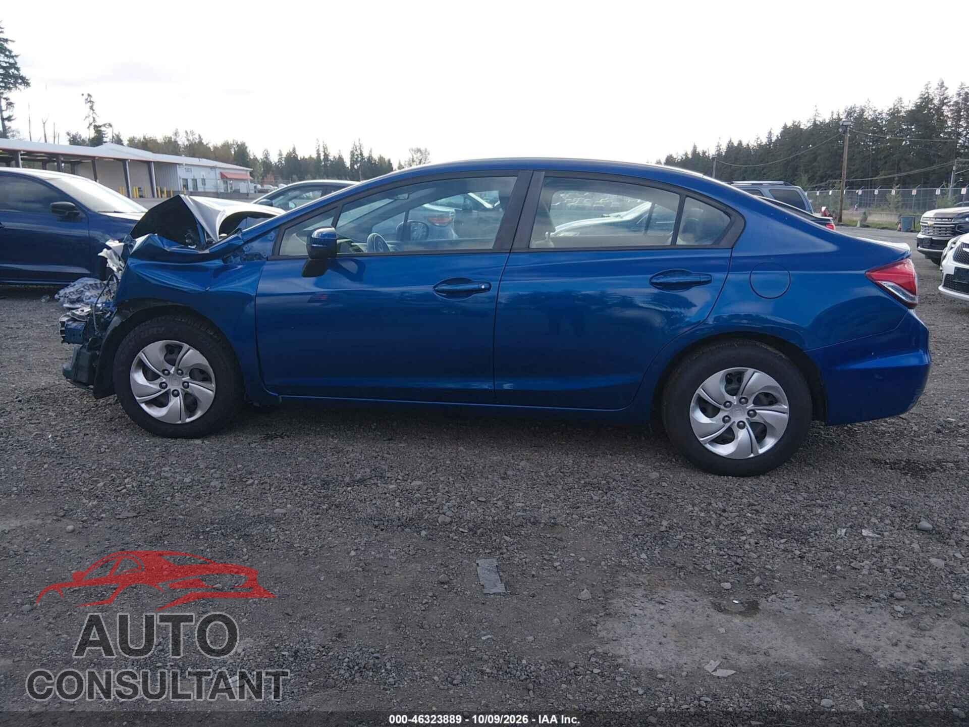 HONDA CIVIC 2014 - 19XFB2F51EE212701