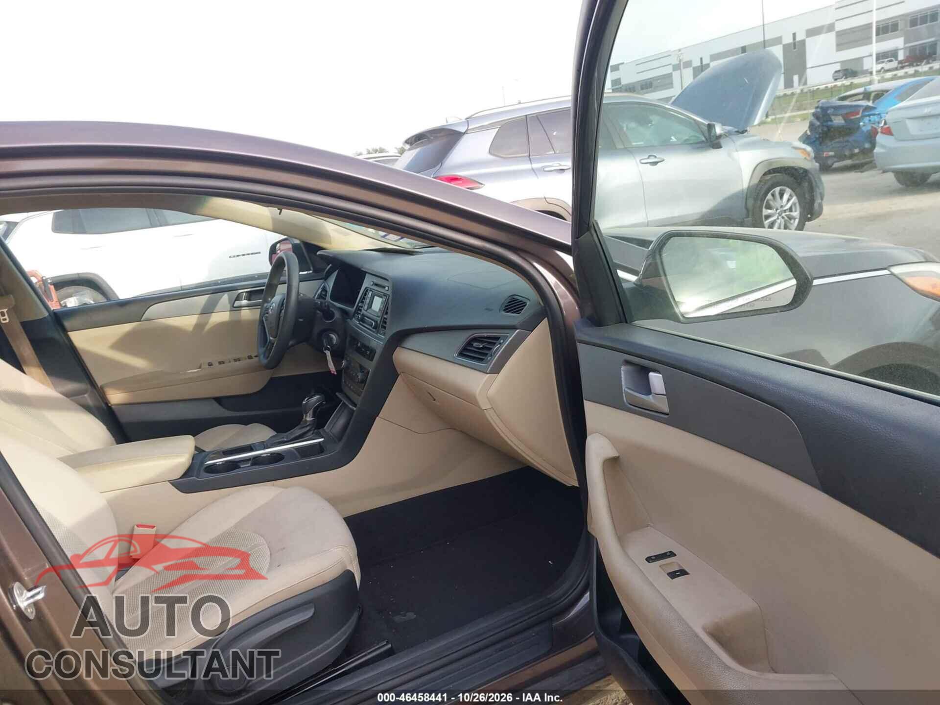 HYUNDAI SONATA 2017 - 5NPE24AF1HH501875