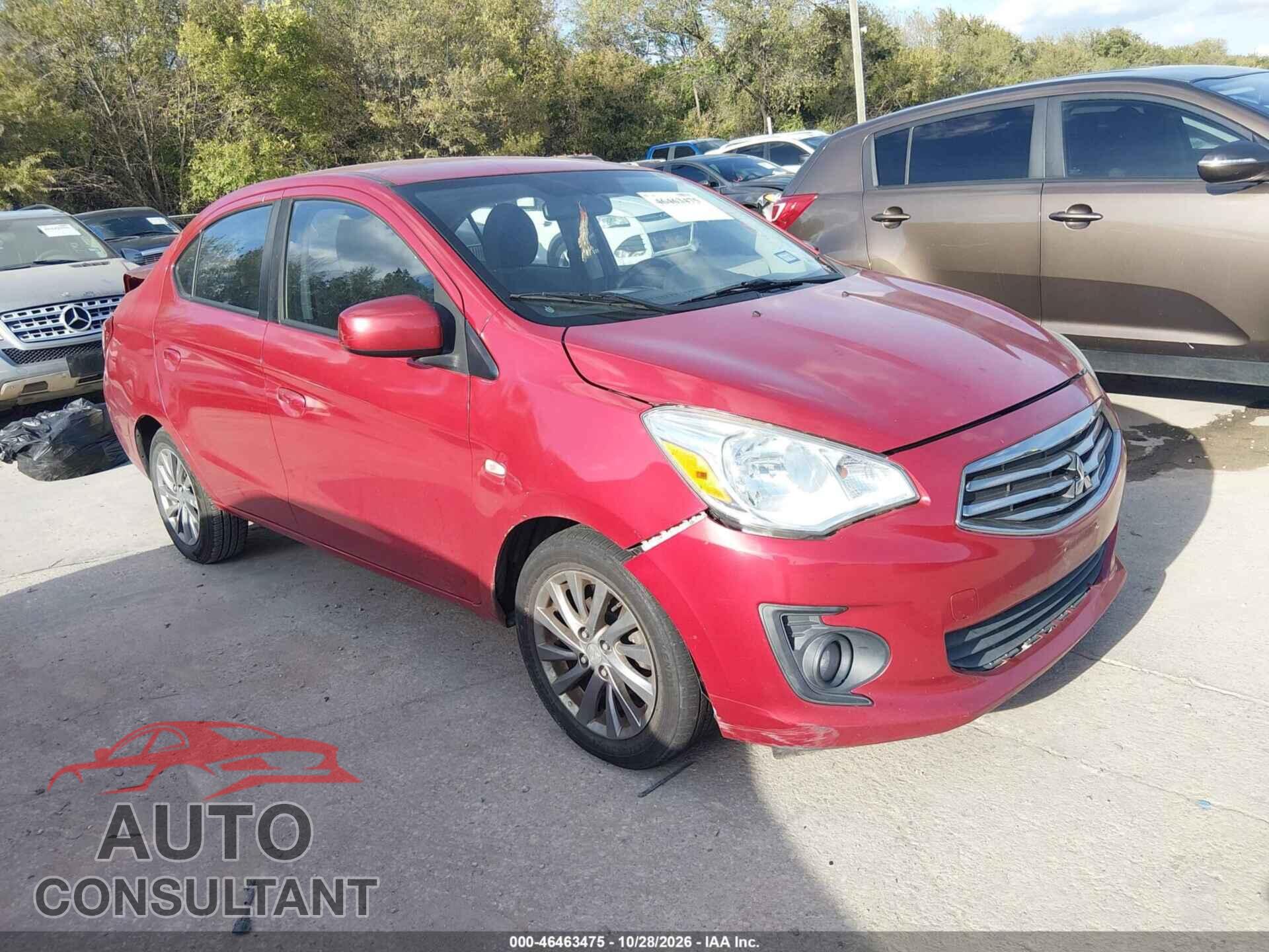 MITSUBISHI MIRAGE G4 2018 - ML32F3FJ3JHF10599