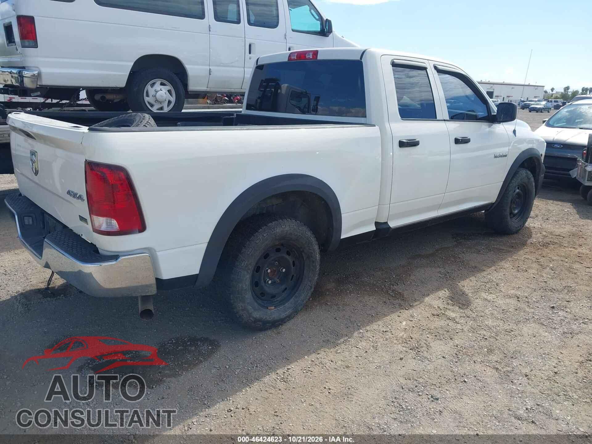 DODGE RAM 1500 2009 - 1D3HV18P49S732801
