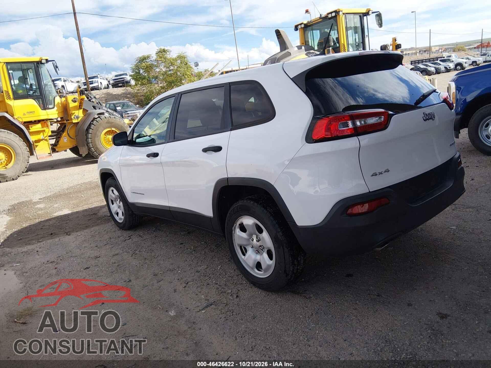 JEEP CHEROKEE 2016 - 1C4PJMAB1GW313939