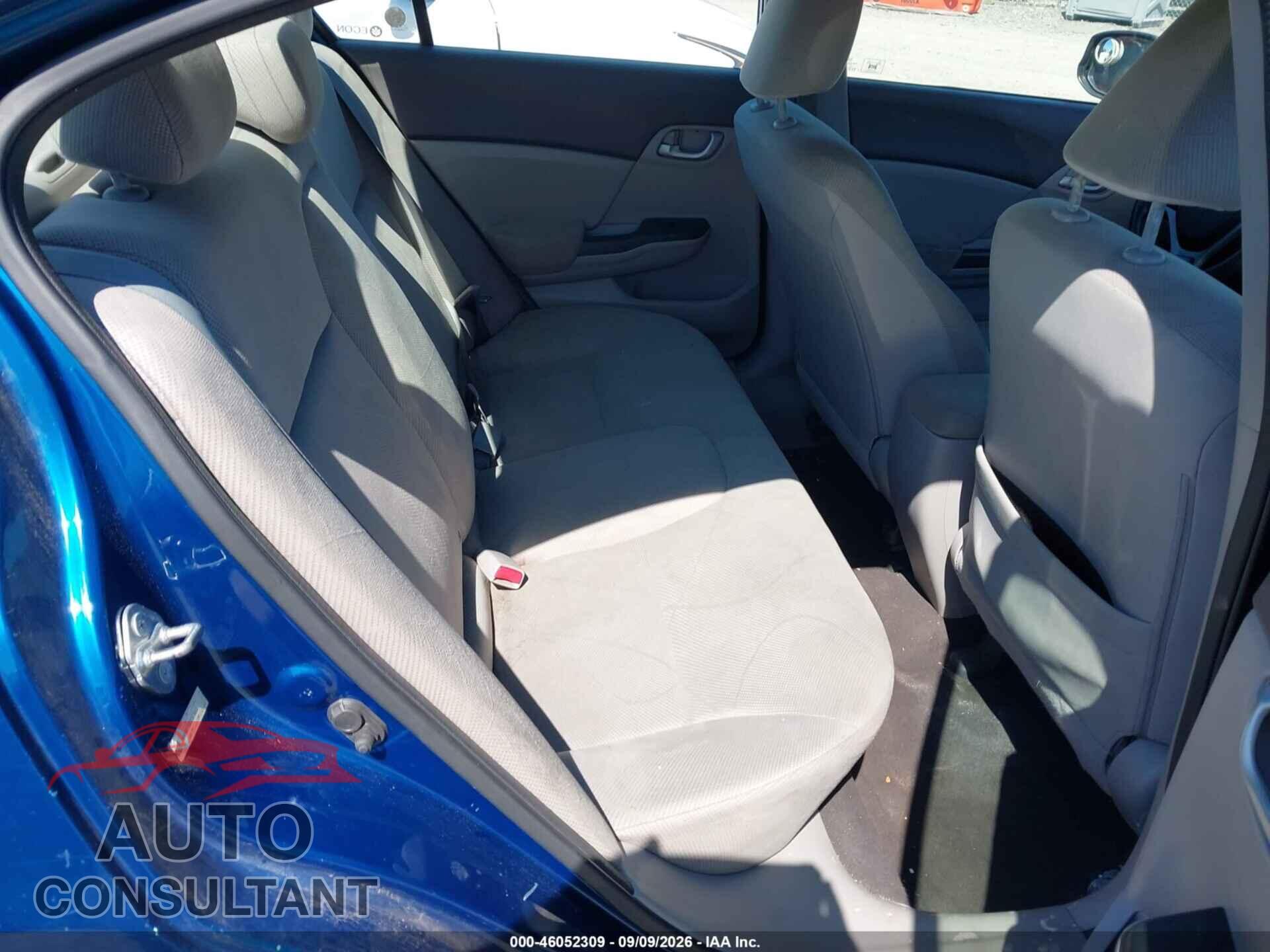 HONDA CIVIC 2012 - 19XFB2F53CE333923