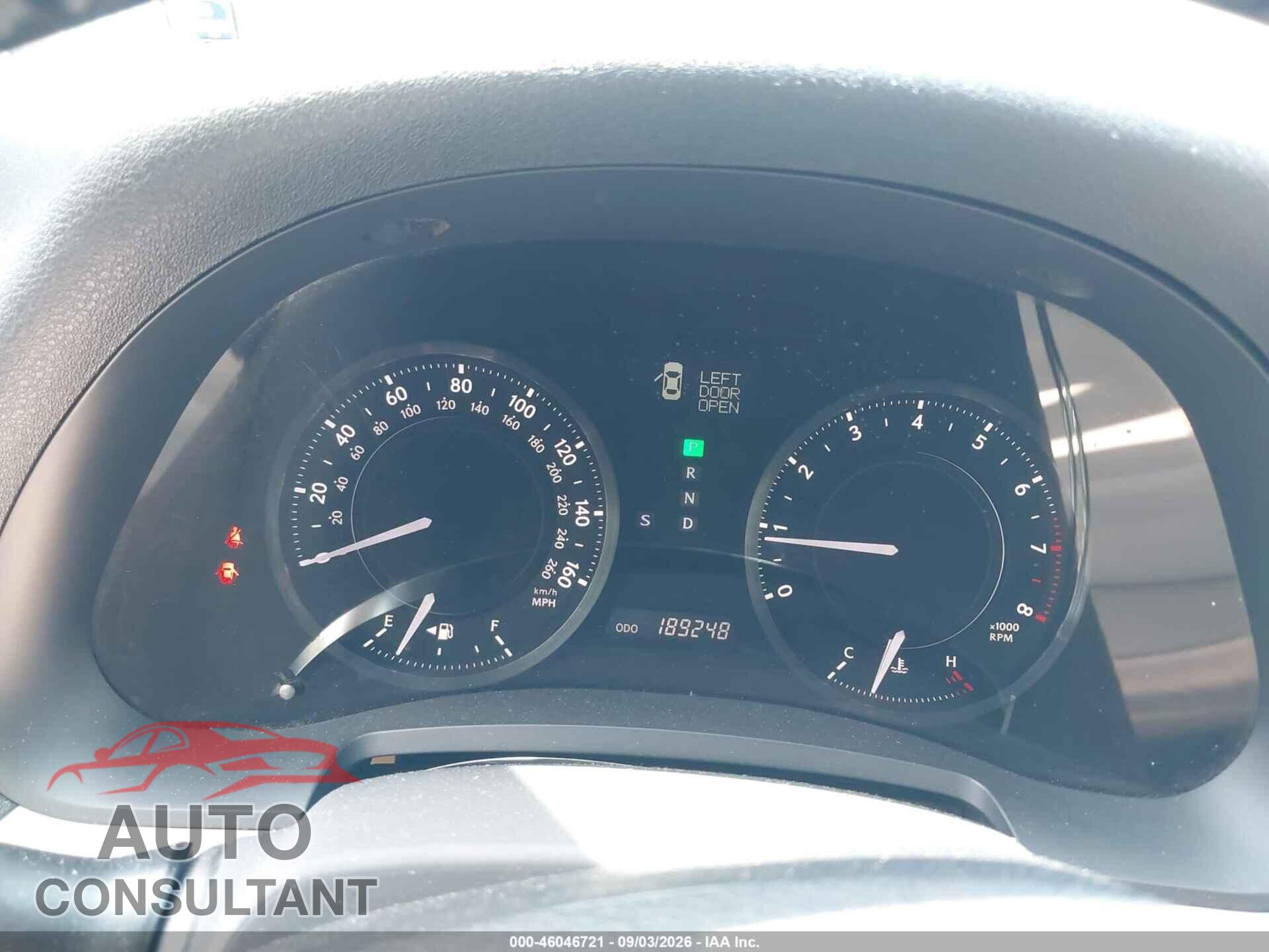 LEXUS IS 250C 2010 - JTHFF2C2XA2501385