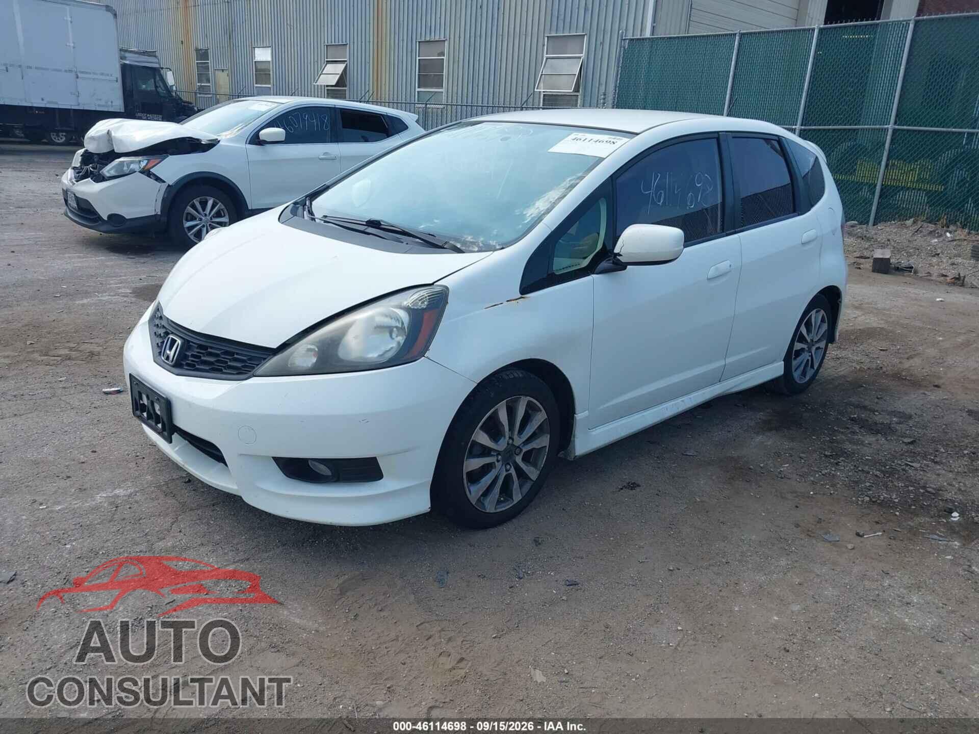HONDA FIT 2012 - JHMGE8H58CC009948