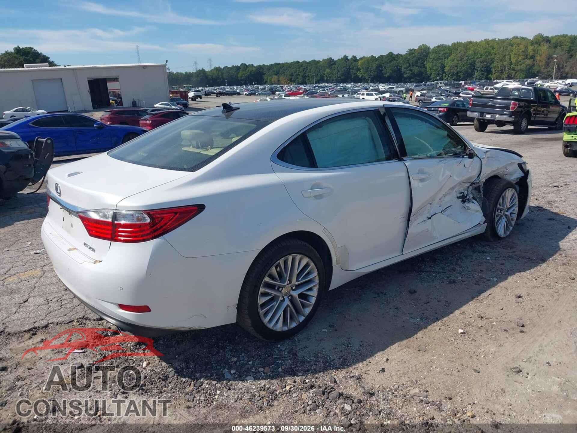 LEXUS ES 350 2013 - JTHBK1GG3D2073366