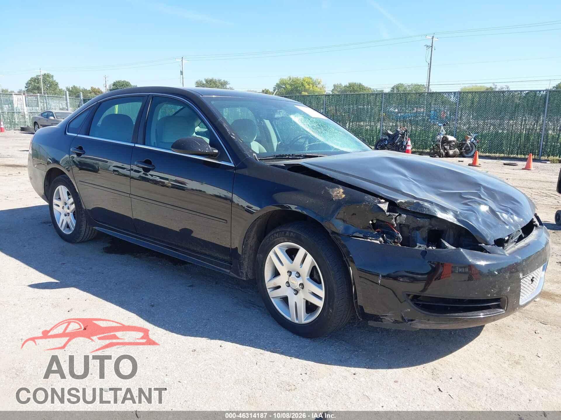 CHEVROLET IMPALA 2013 - 2G1WG5E37D1173460