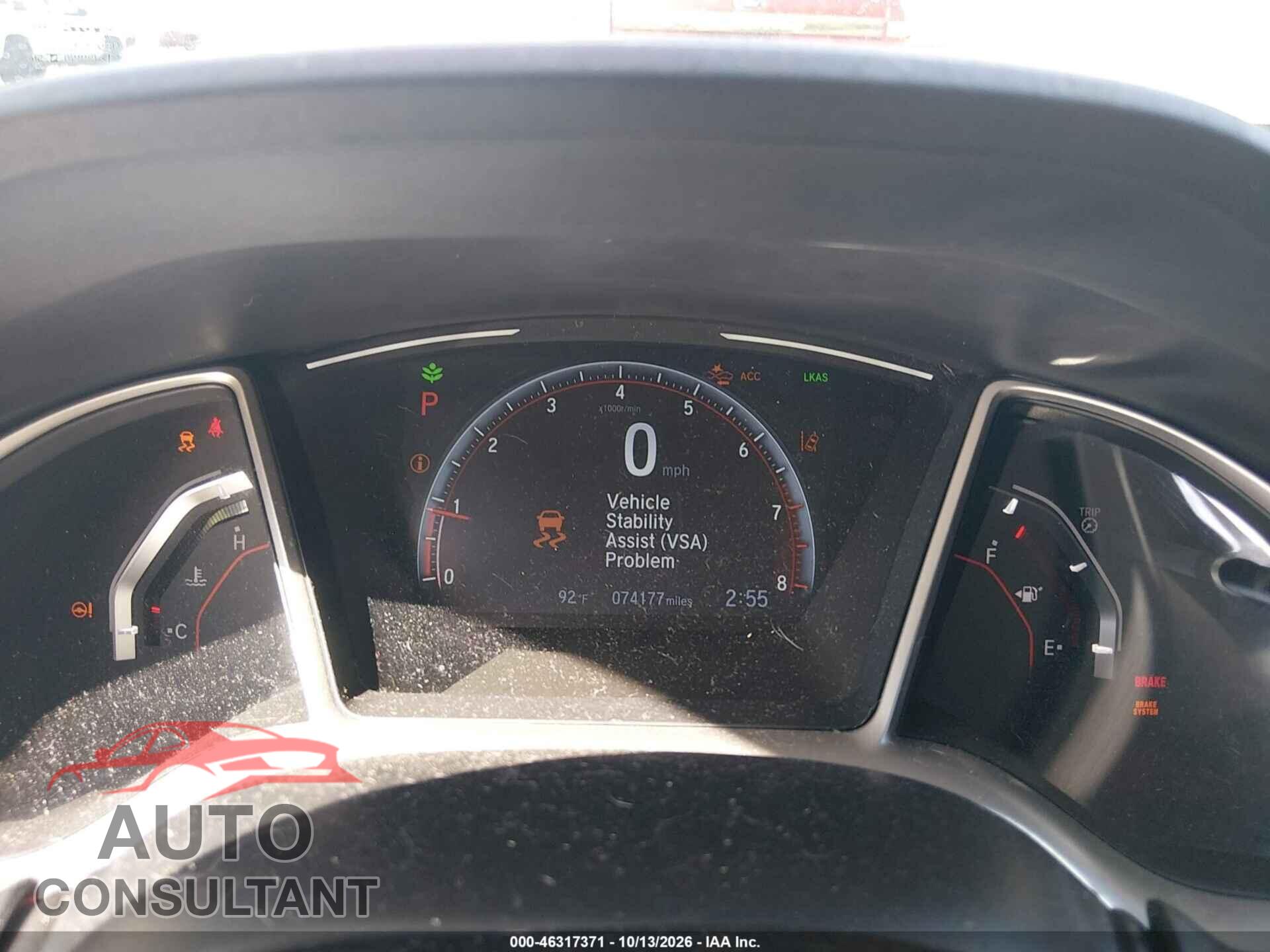 HONDA CIVIC 2021 - 2HGFC2F86MH527652
