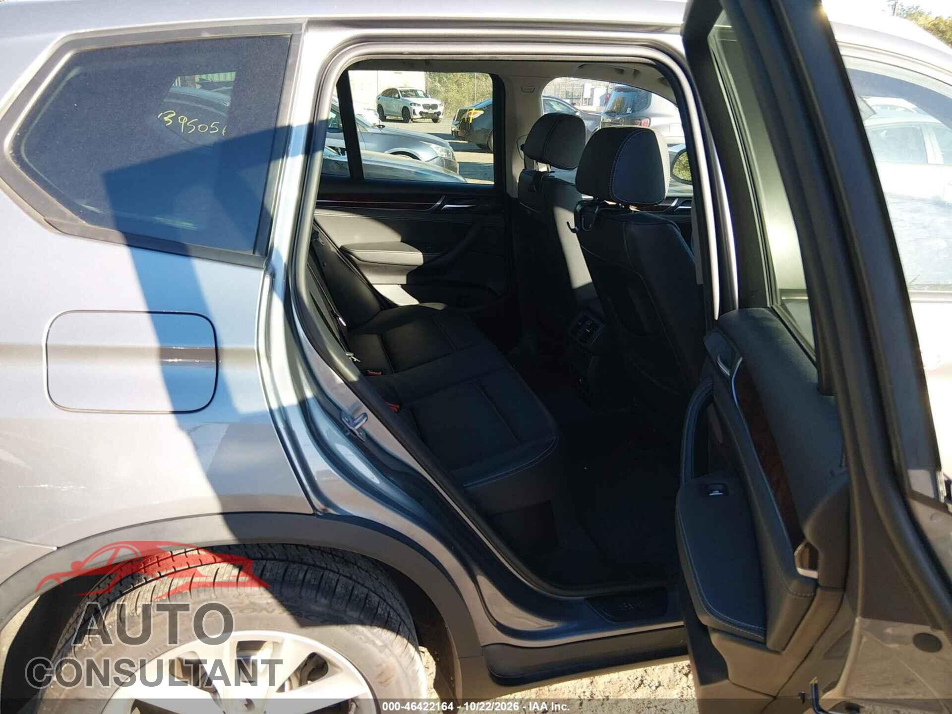 BMW X3 2015 - 5UXWX9C57F0D48003