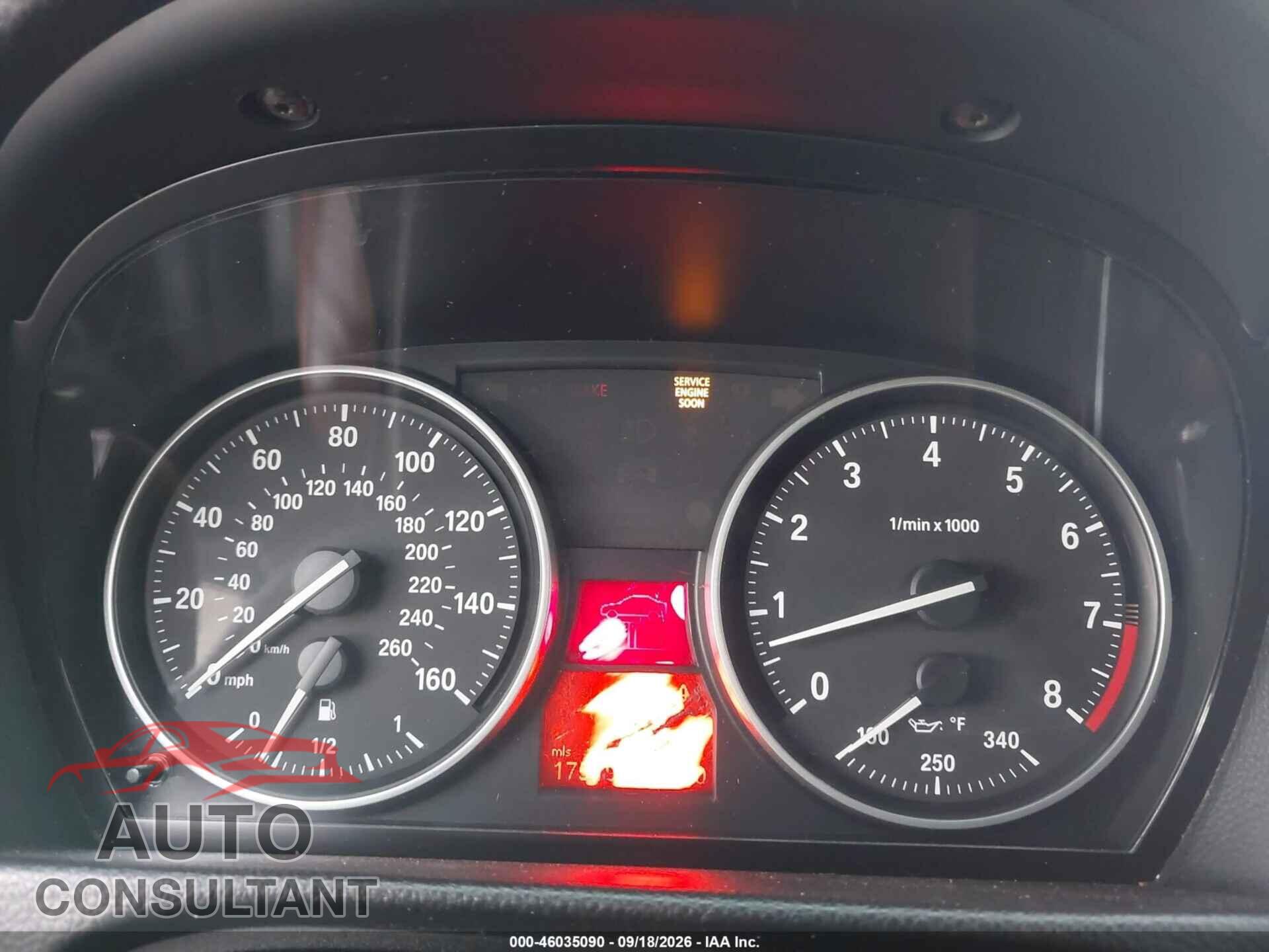BMW 335I 2011 - WBADX7C53BE579369
