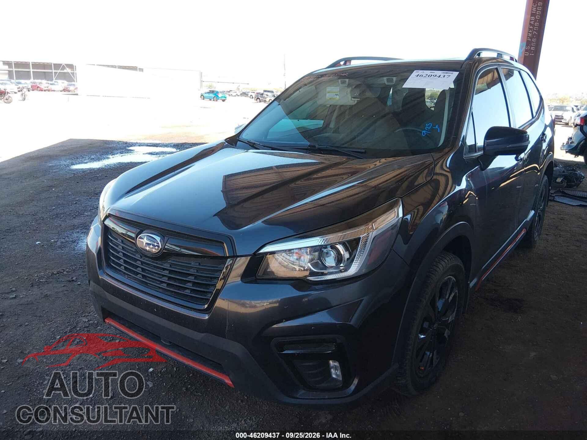 SUBARU FORESTER 2019 - JF2SKAPC2KH490603