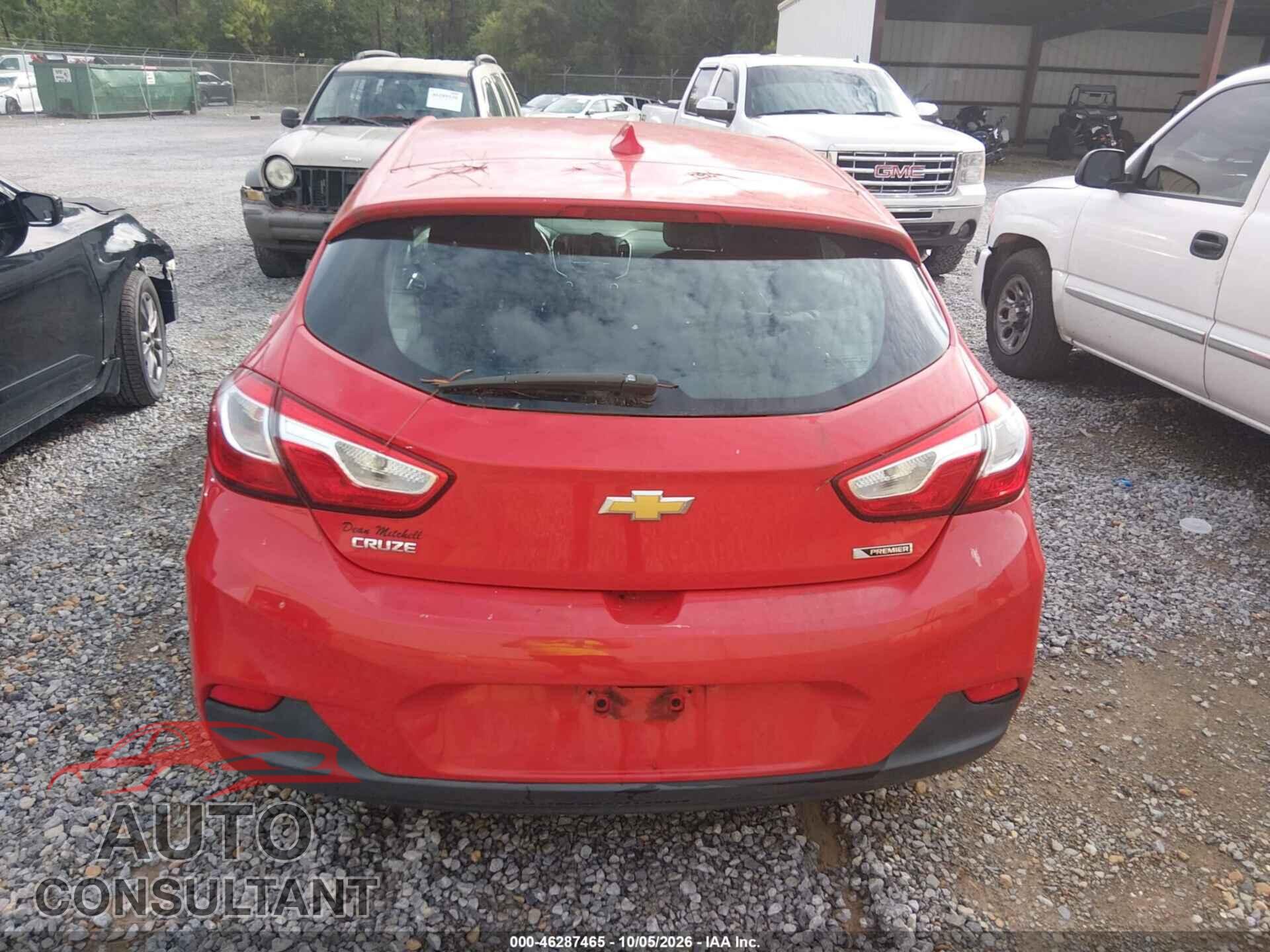 CHEVROLET CRUZE 2017 - 3G1BF6SM2HS604110