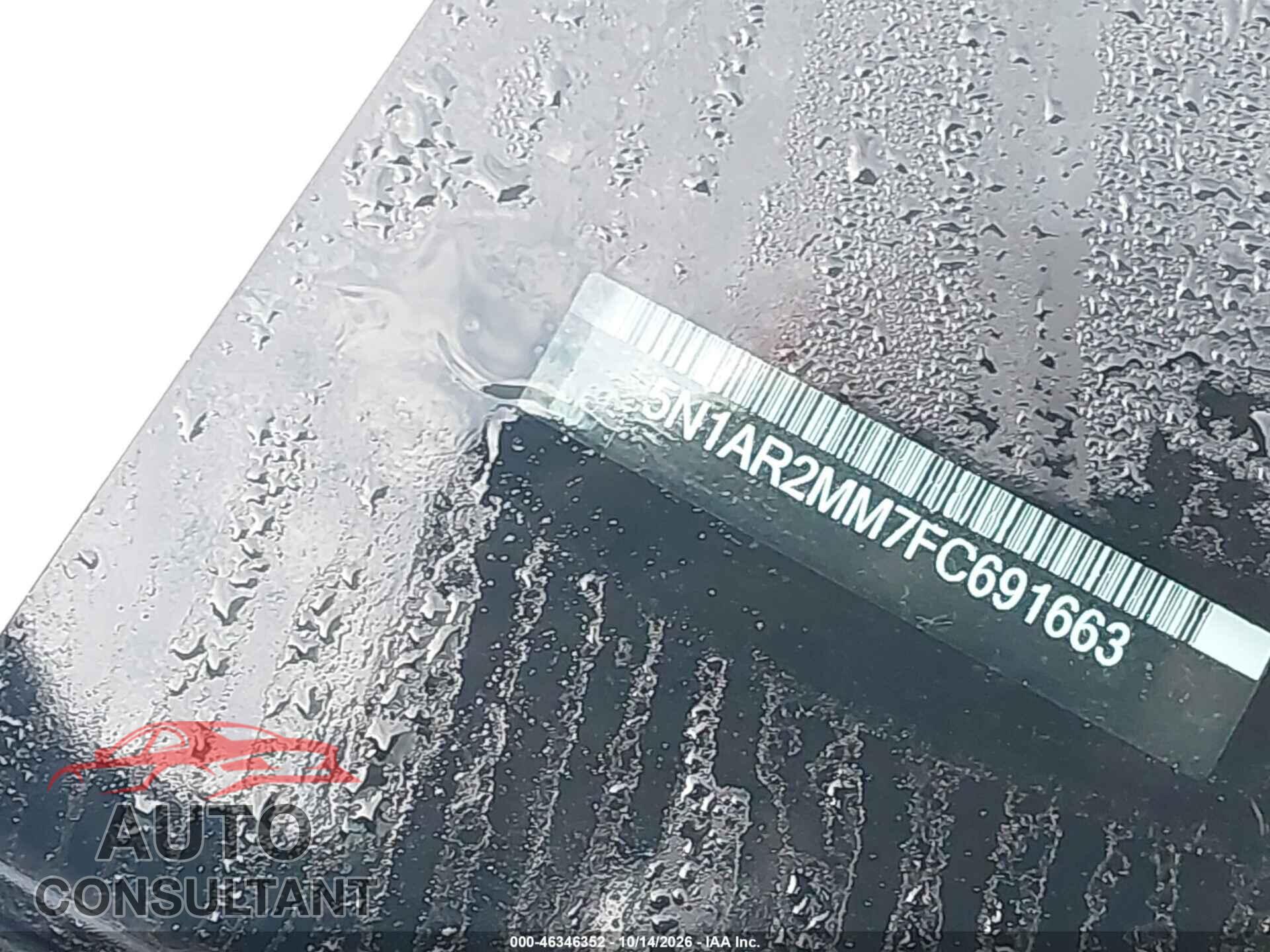 NISSAN PATHFINDER 2015 - 5N1AR2MM7FC691663