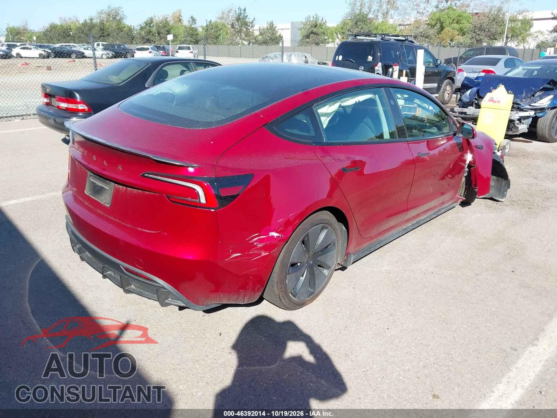 TESLA MODEL 3 2025 - 5YJ3E1EA1SF008229