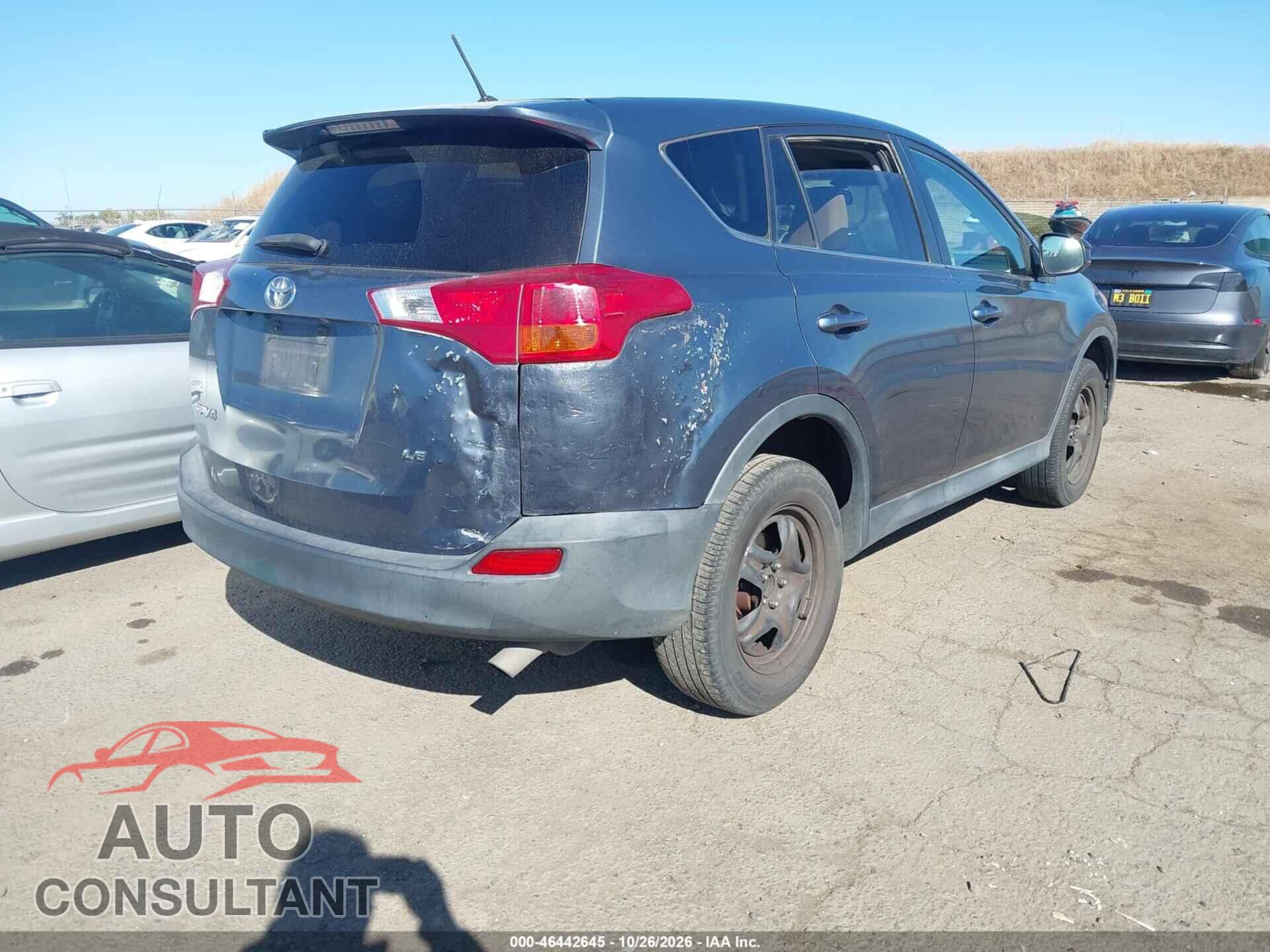 TOYOTA RAV4 2013 - 2T3ZFREV2DW016779