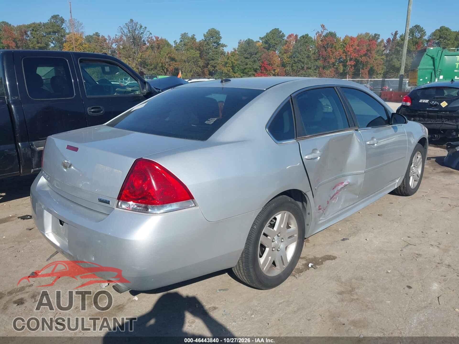 CHEVROLET IMPALA 2013 - 2G1WG5E37D1168176