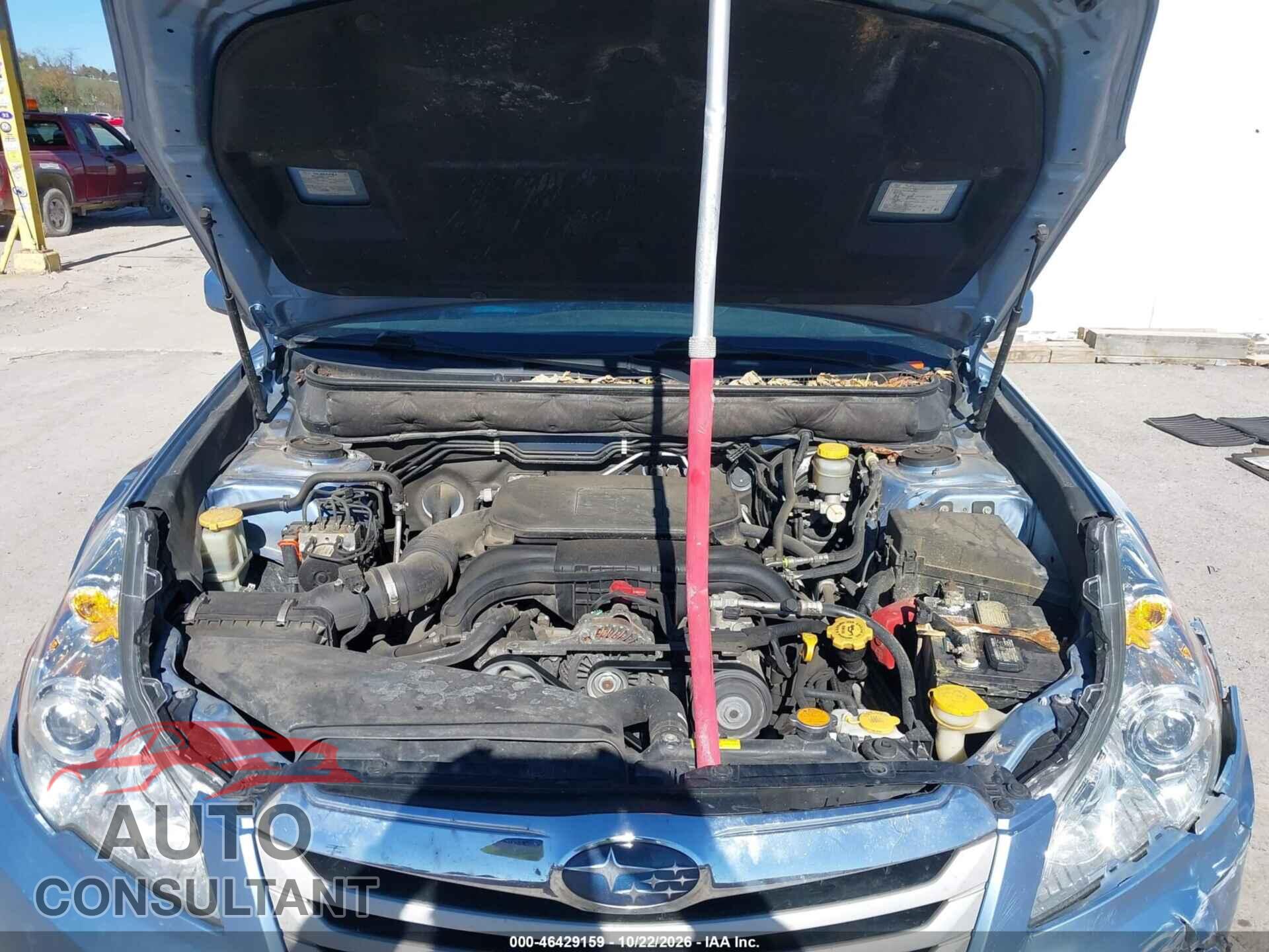 SUBARU OUTBACK 2012 - 4S4BRCKC6C3288886
