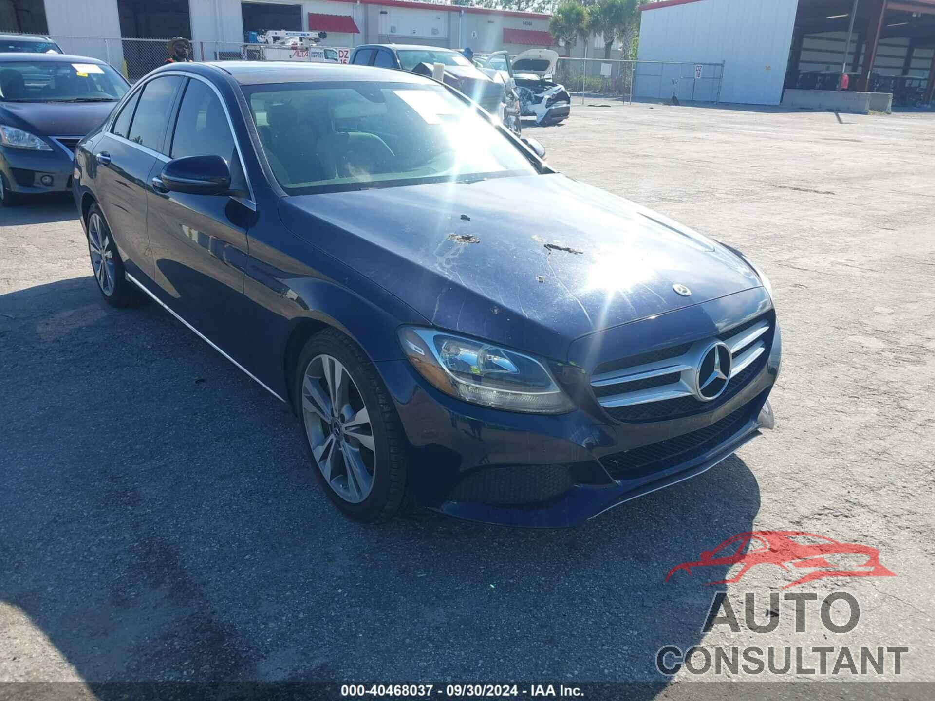 MERCEDES-BENZ C 300 2018 - WDDWF4JB1JR411281