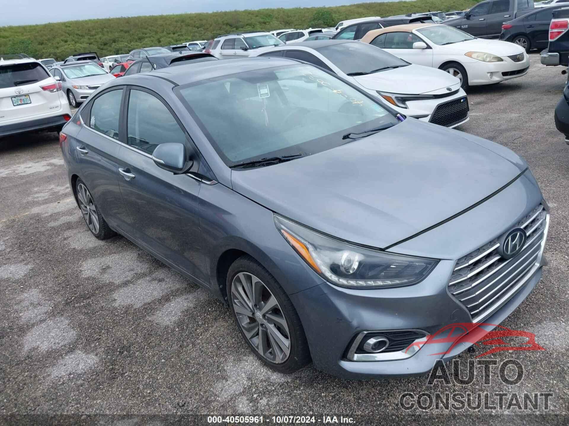 HYUNDAI ACCENT 2019 - 3KPC34A35KE048673