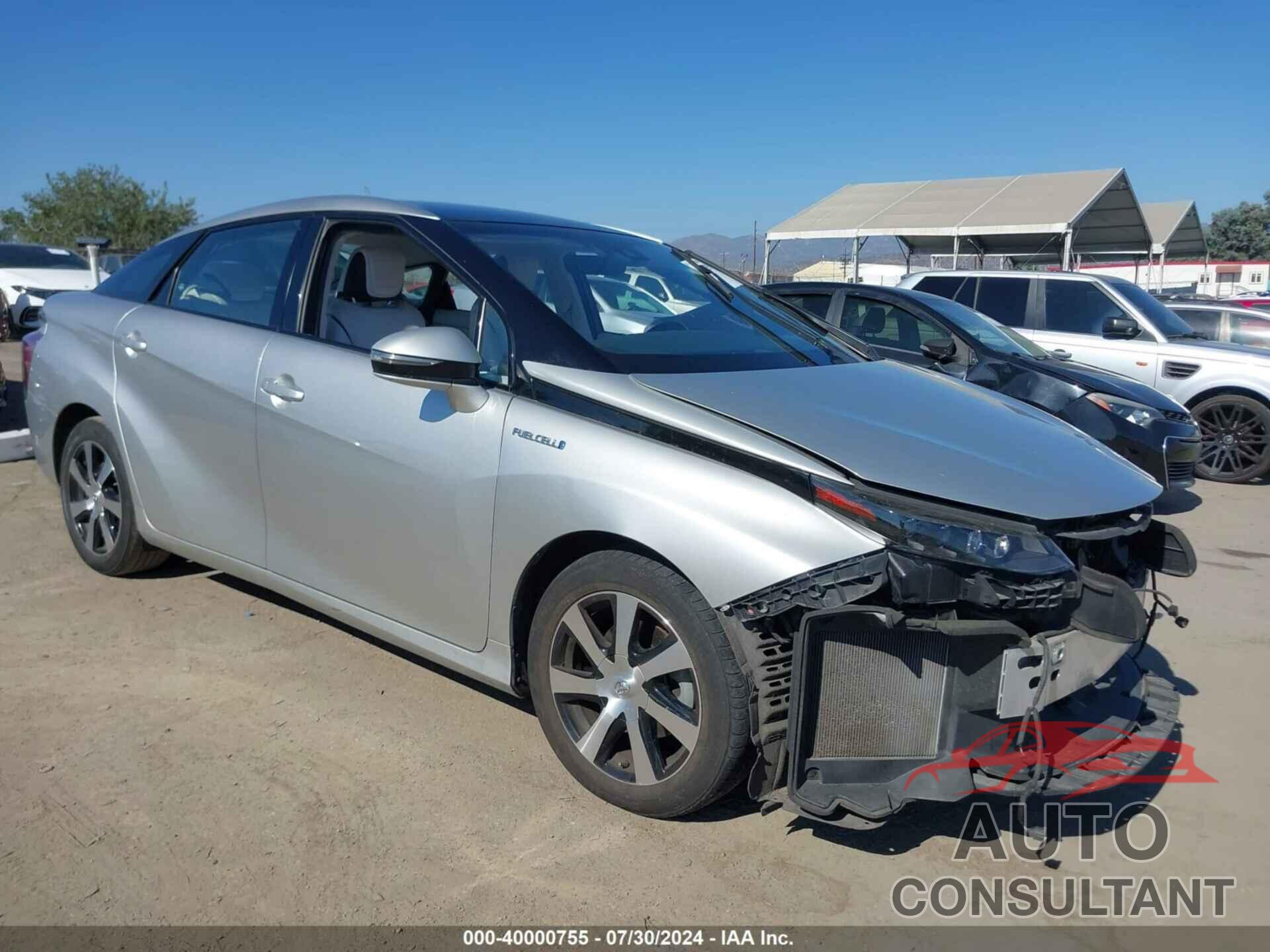 TOYOTA MIRAI 2019 - JTDBVRBDXKA006741