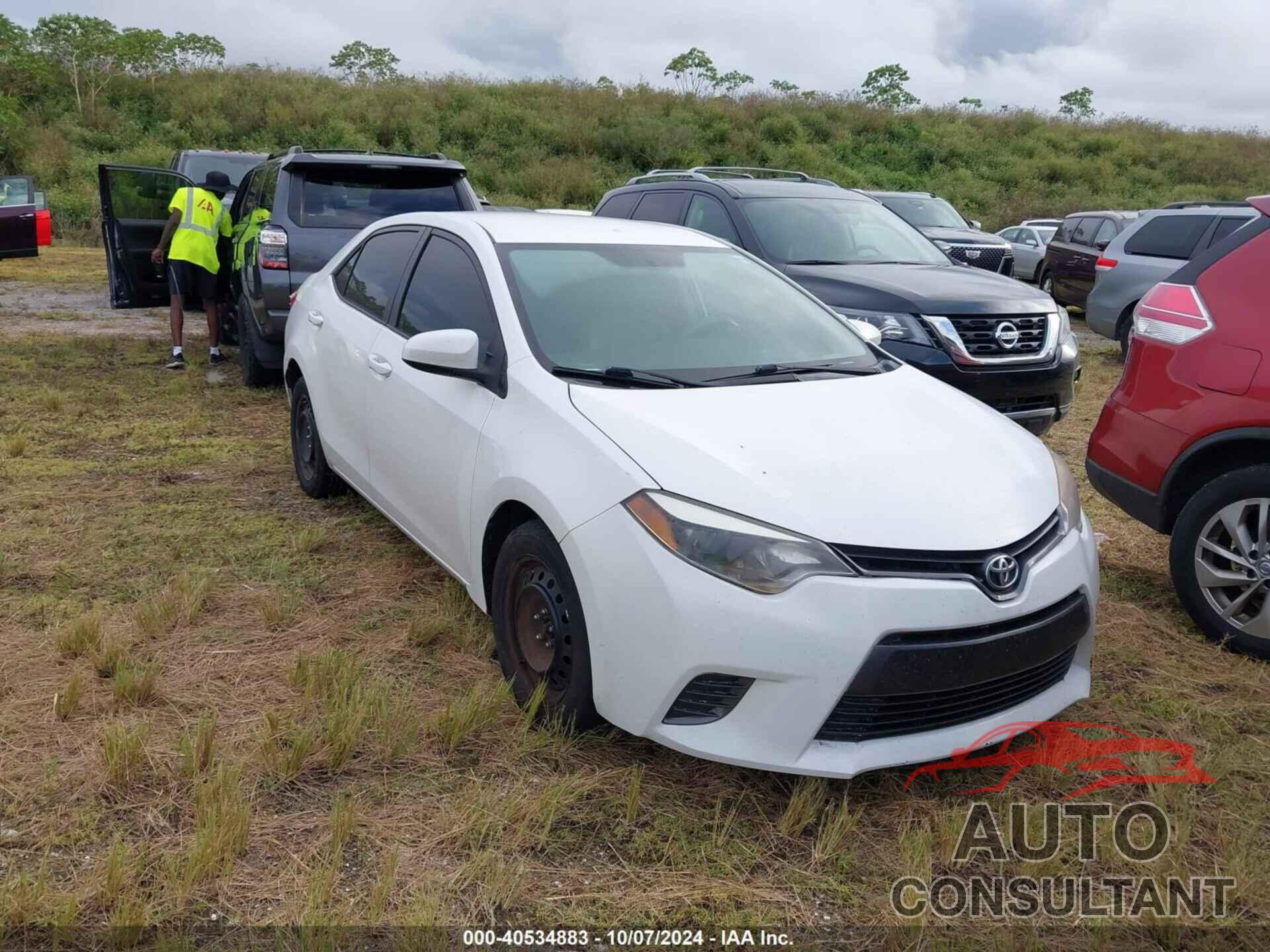 TOYOTA COROLLA 2016 - 5YFBURHE0GP460213