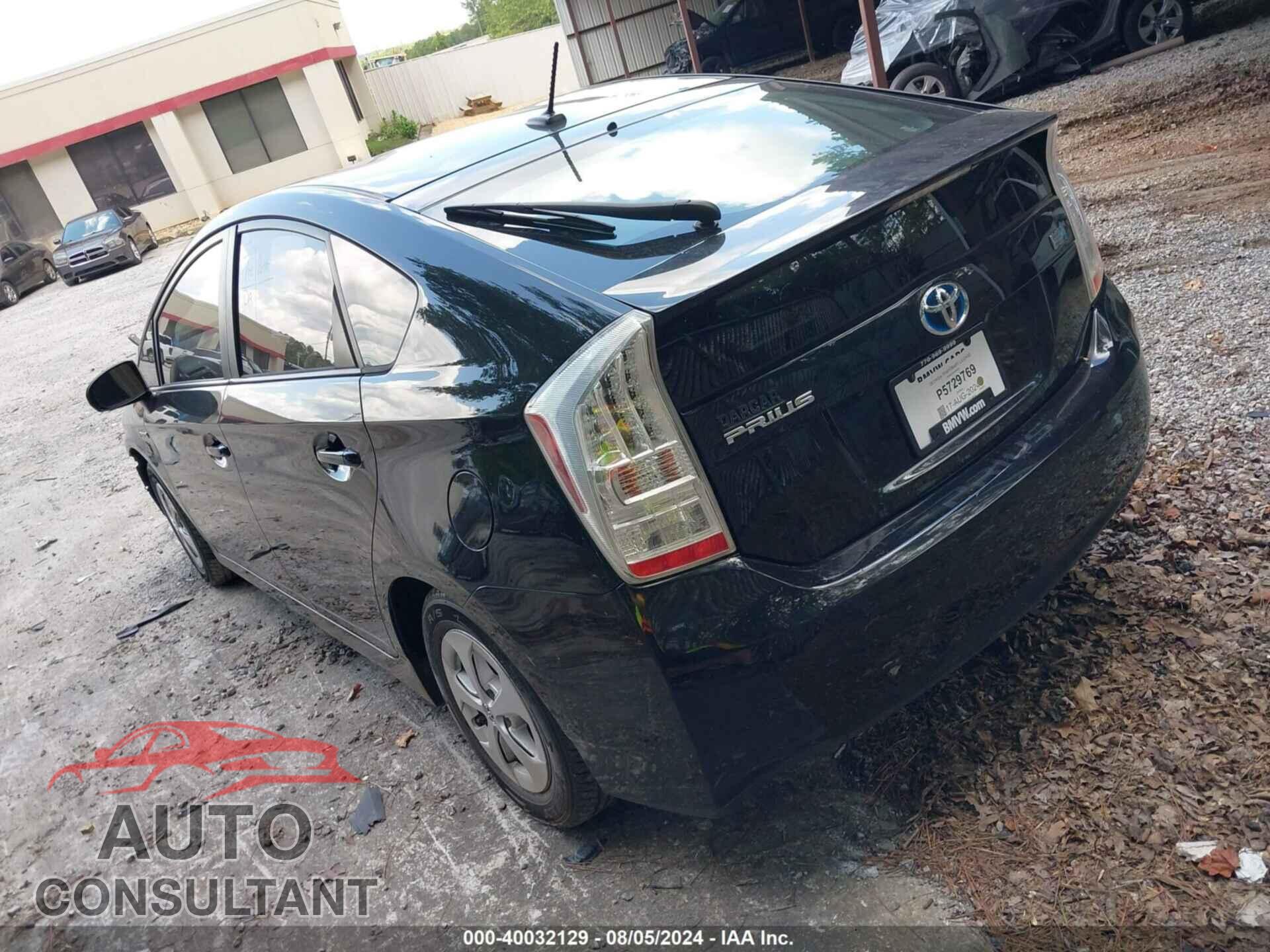 TOYOTA PRIUS 2011 - JTDKN3DU5B0249972