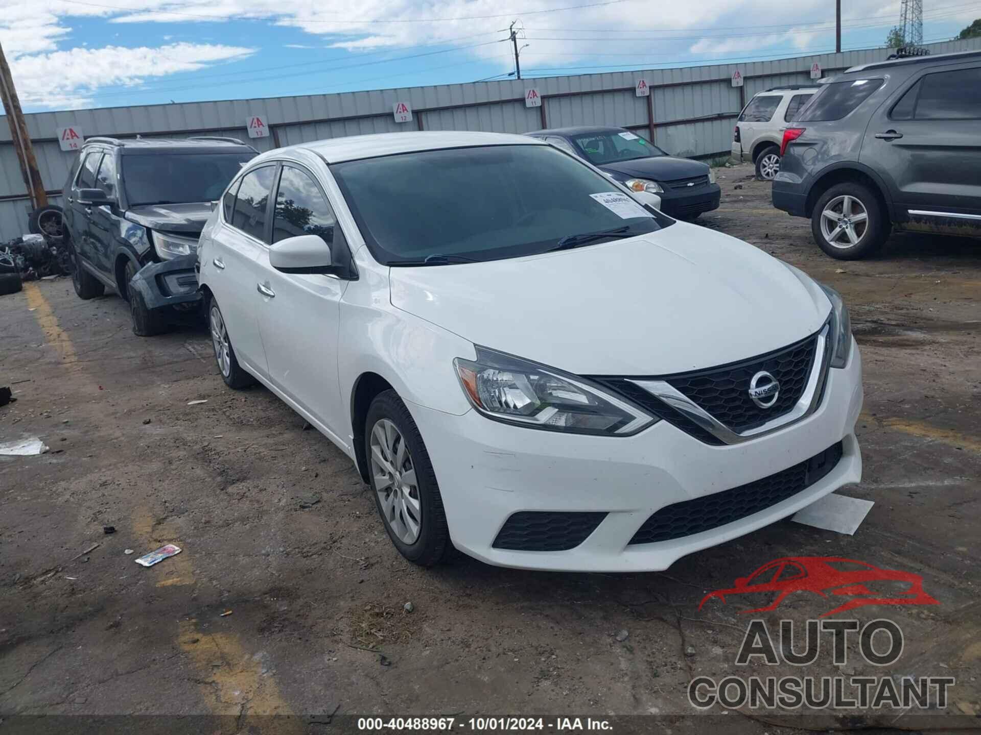 NISSAN SENTRA 2018 - 3N1AB7AP5JY315597