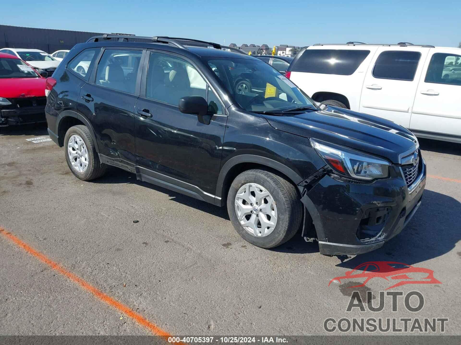 SUBARU FORESTER 2019 - JF2SKACC8KH540555