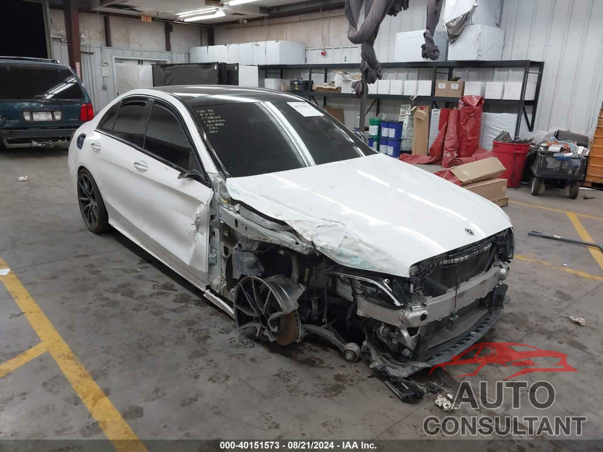 MERCEDES-BENZ C 300 2019 - 55SWF8DB7KU301645