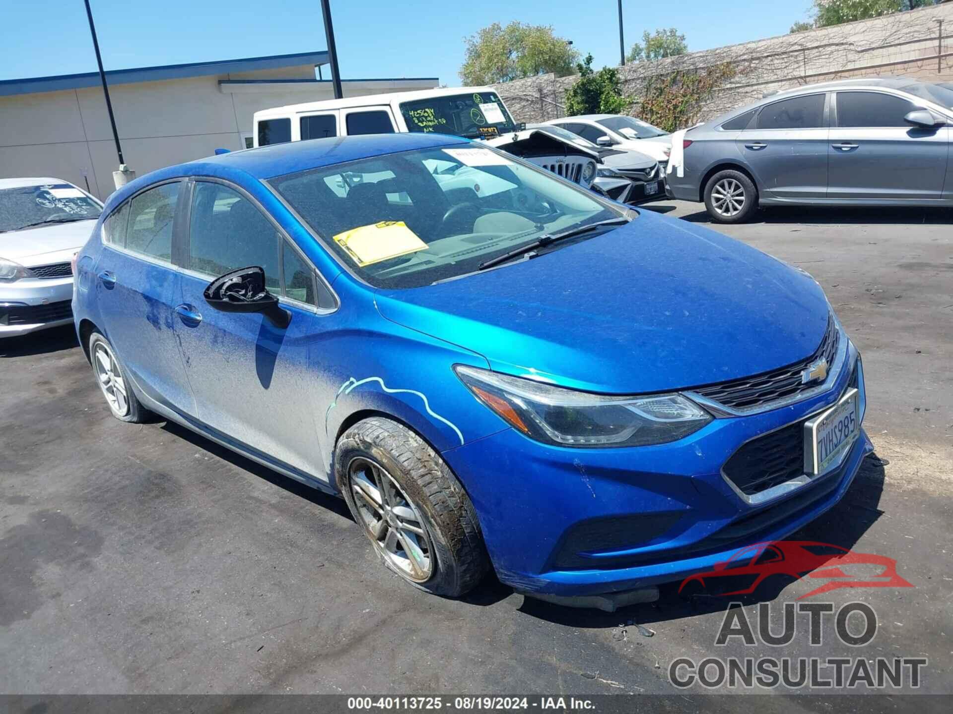 CHEVROLET CRUZE 2017 - 3G1BE6SM4HS510085