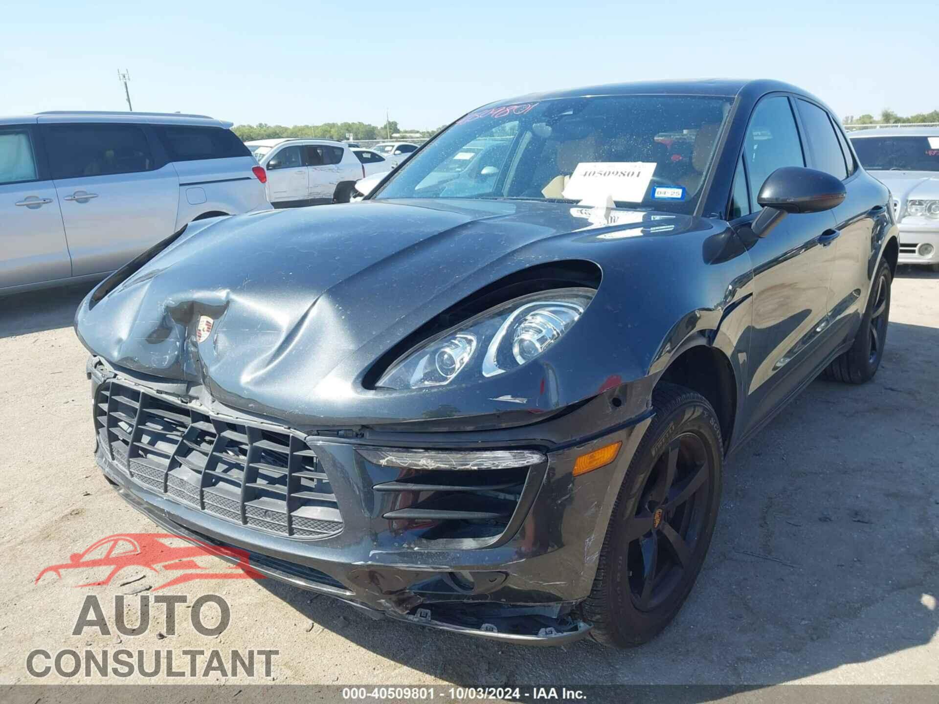 PORSCHE MACAN 2017 - WP1AA2A59HLB07631