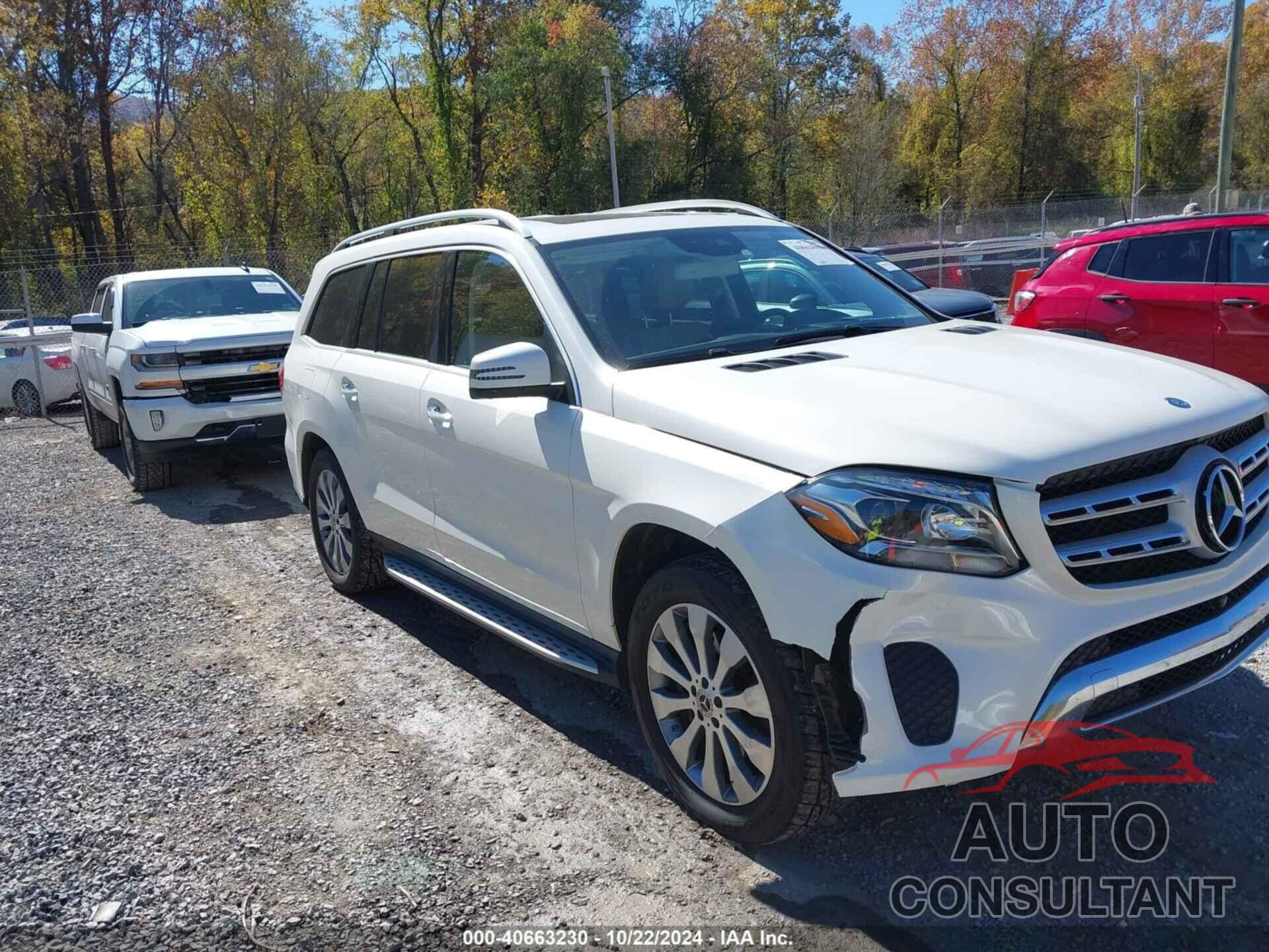 MERCEDES-BENZ GLS 450 2017 - 4JGDF6EE7HA922788