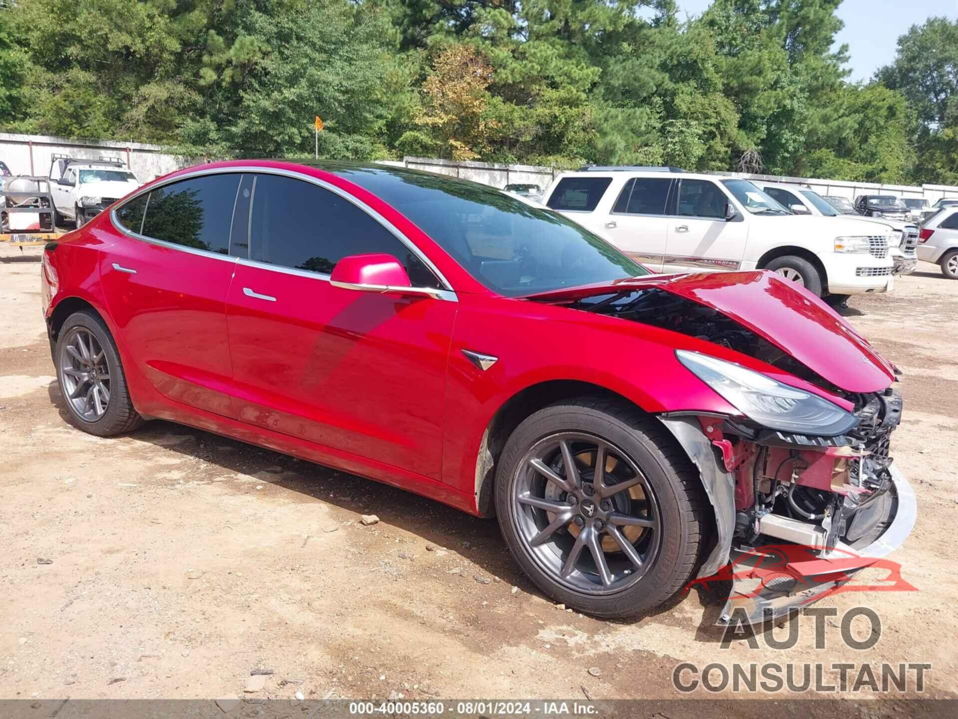 TESLA MODEL 3 2019 - 5YJ3E1EA4KF308704